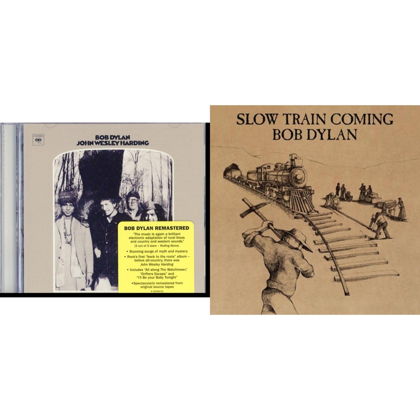 Bob Dylan - John Wesley Harding & Slow Train Coming - CD Bundle