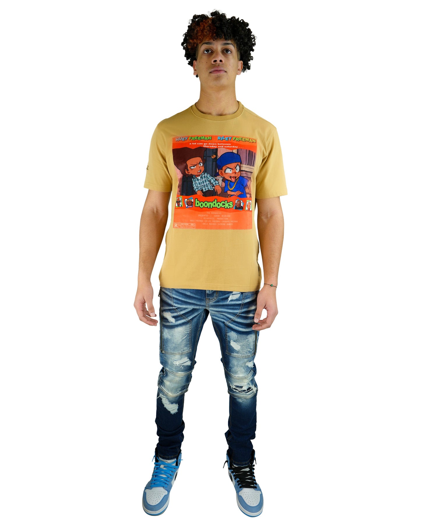 The Boondocks - Friday Khaki Mens T Shirt