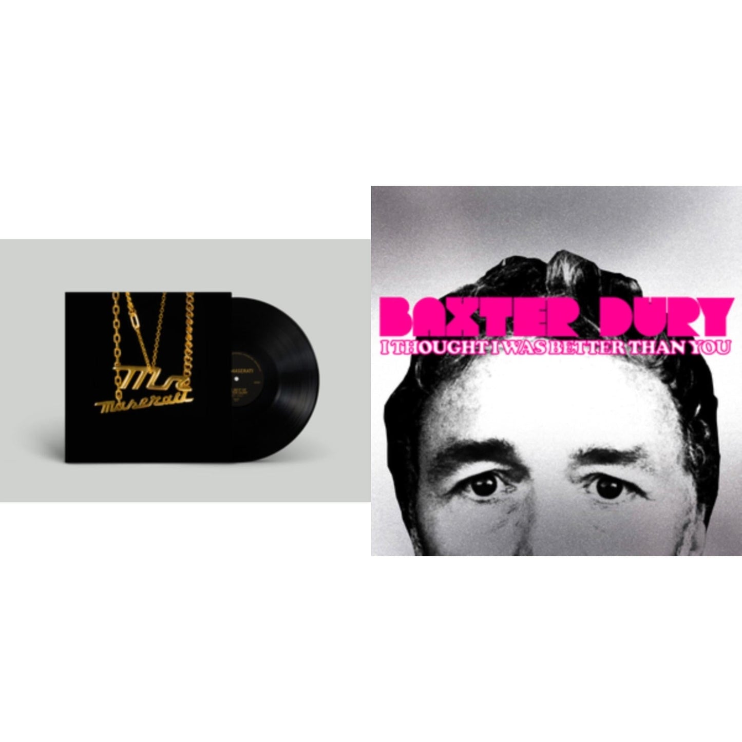 Baxter Dury - Mr Maserati 2001 - 2021 & I Thought I Was Better Than You - LP Vinyl Bundle