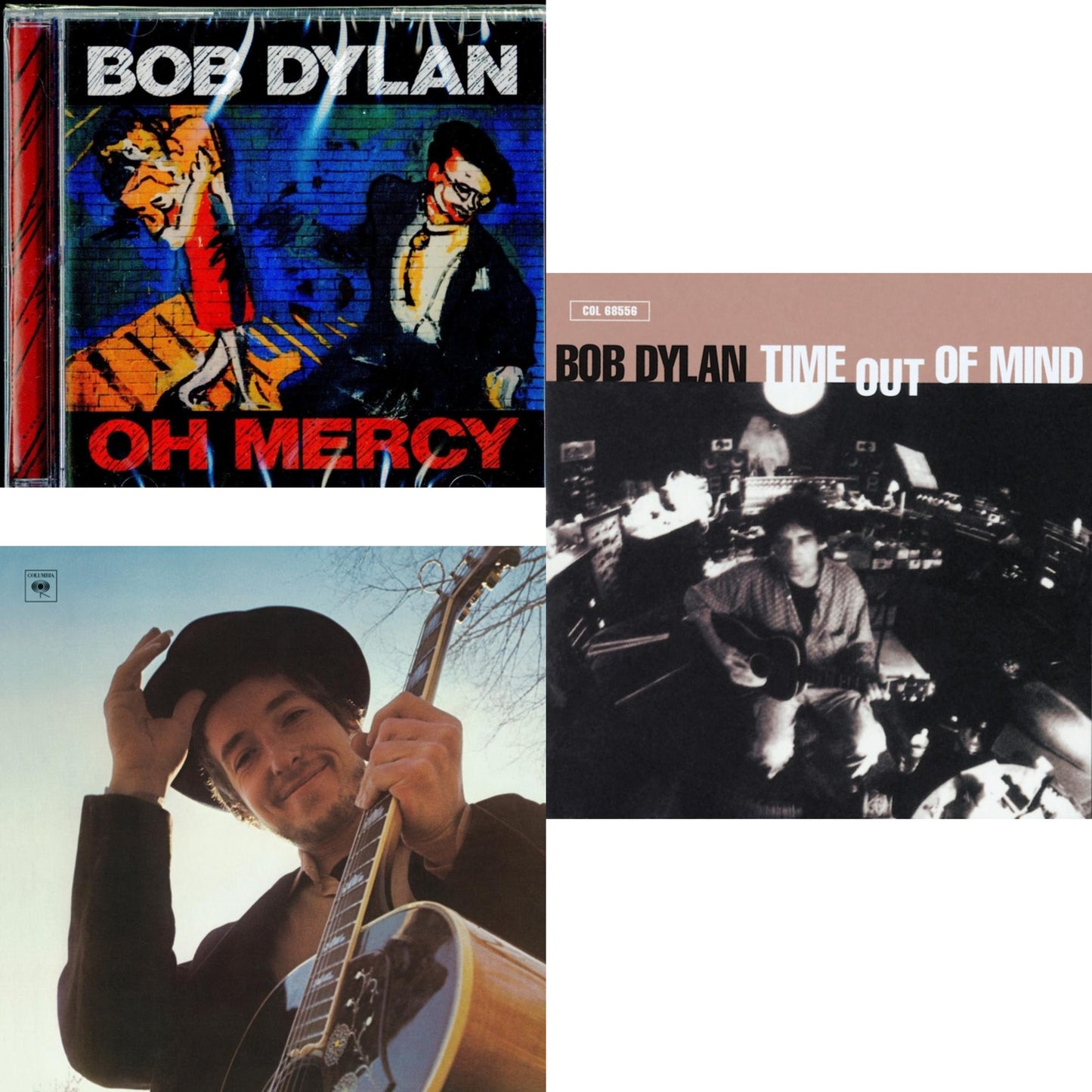 Bob Dylan - Time Out Of Mind & Oh Mercy & Nashville Skyline - CD Bundle
