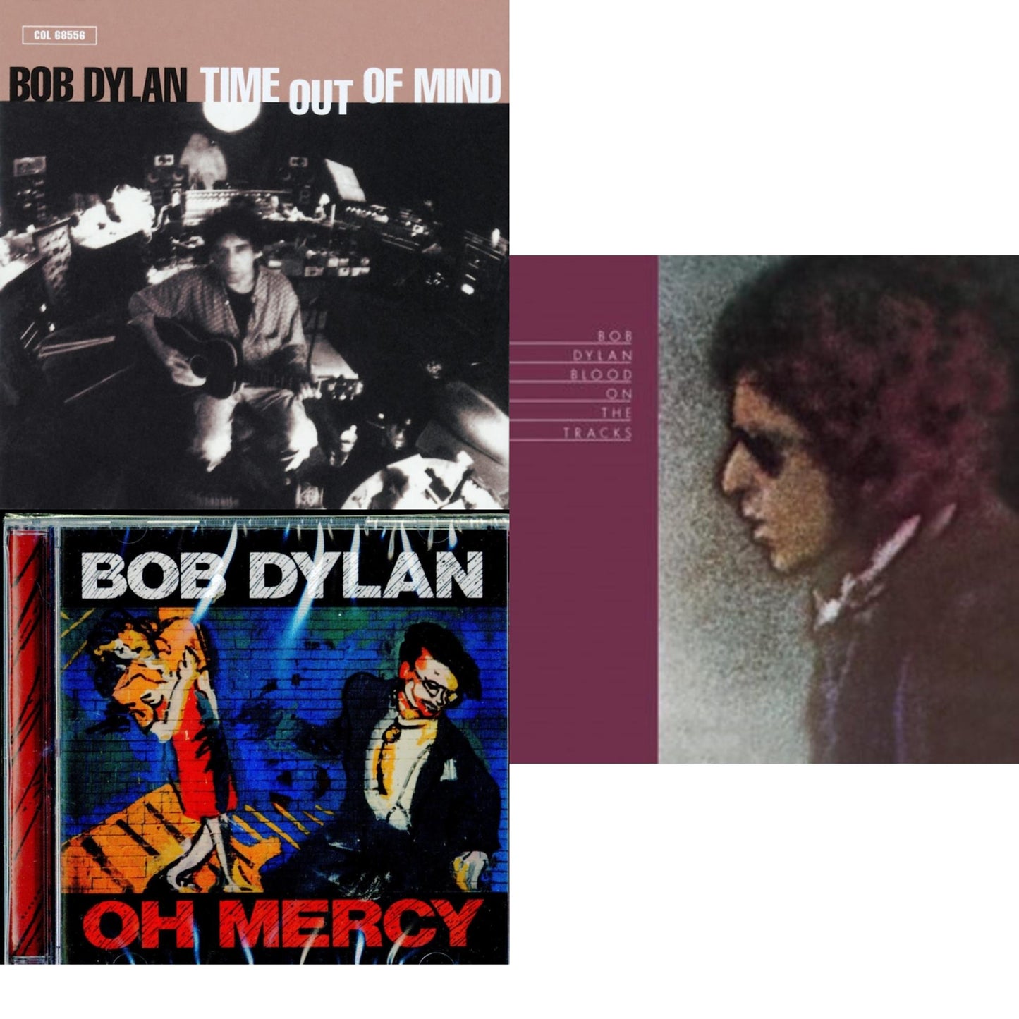 Bob Dylan - Time Out Of Mind & Oh Mercy & Blood On The Tracks - CD Bundle