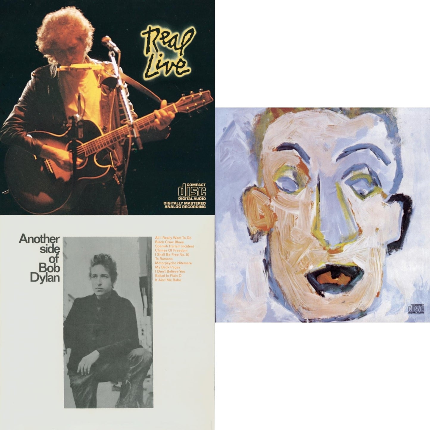 Bob Dylan - Real Live & Another Side Of Bob Dylan & Self Portrait - CD Bundle