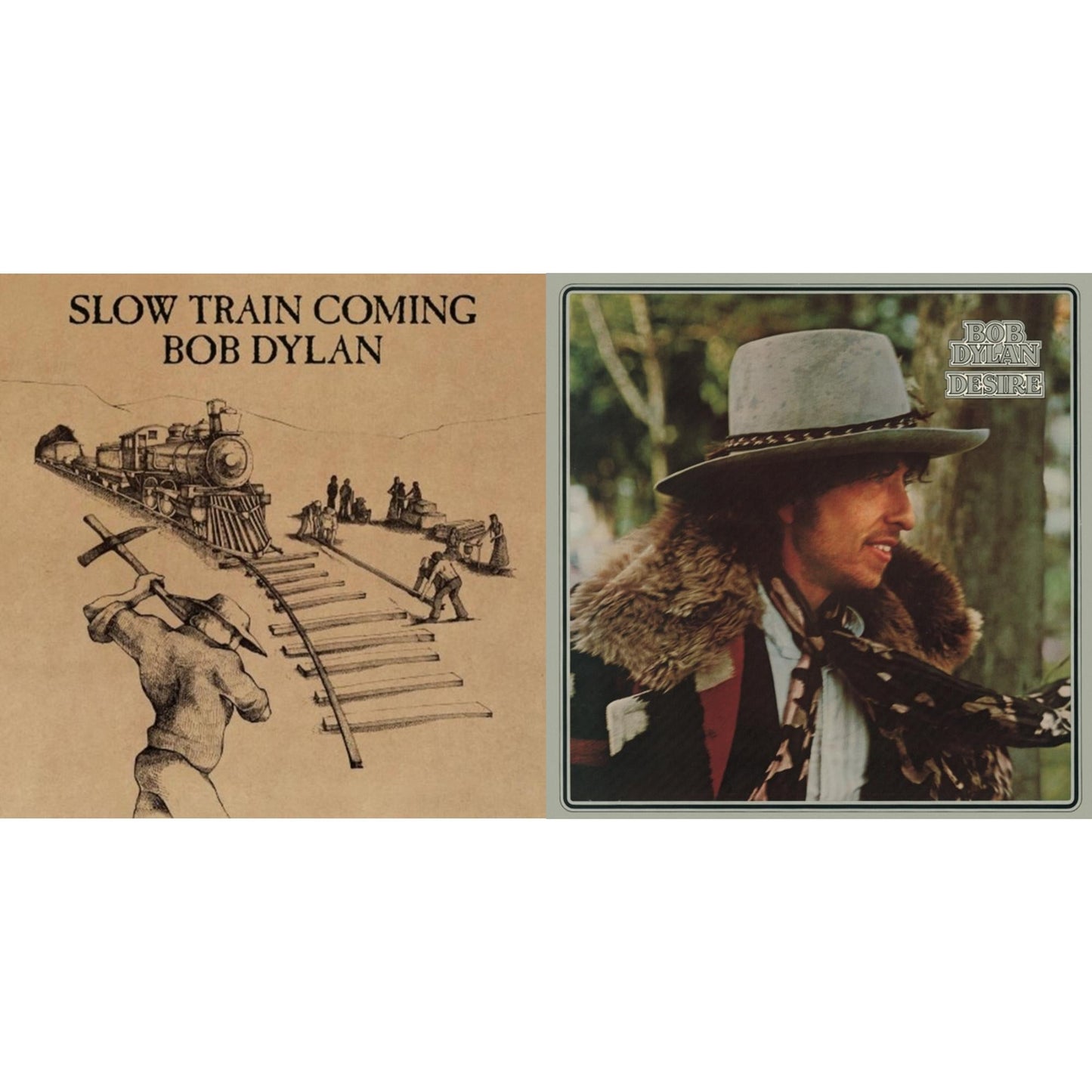 Bob Dylan - Desire & Slow Train Coming - CD Bundle