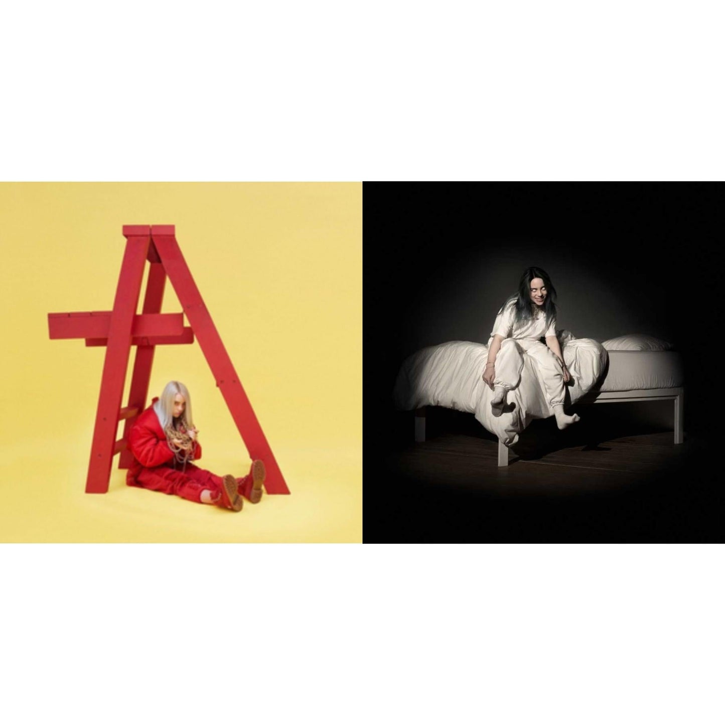 Billie Eilish - Dont Smile At Me & When We All Fall Asleep, Where Do We Go? - CD Bundle