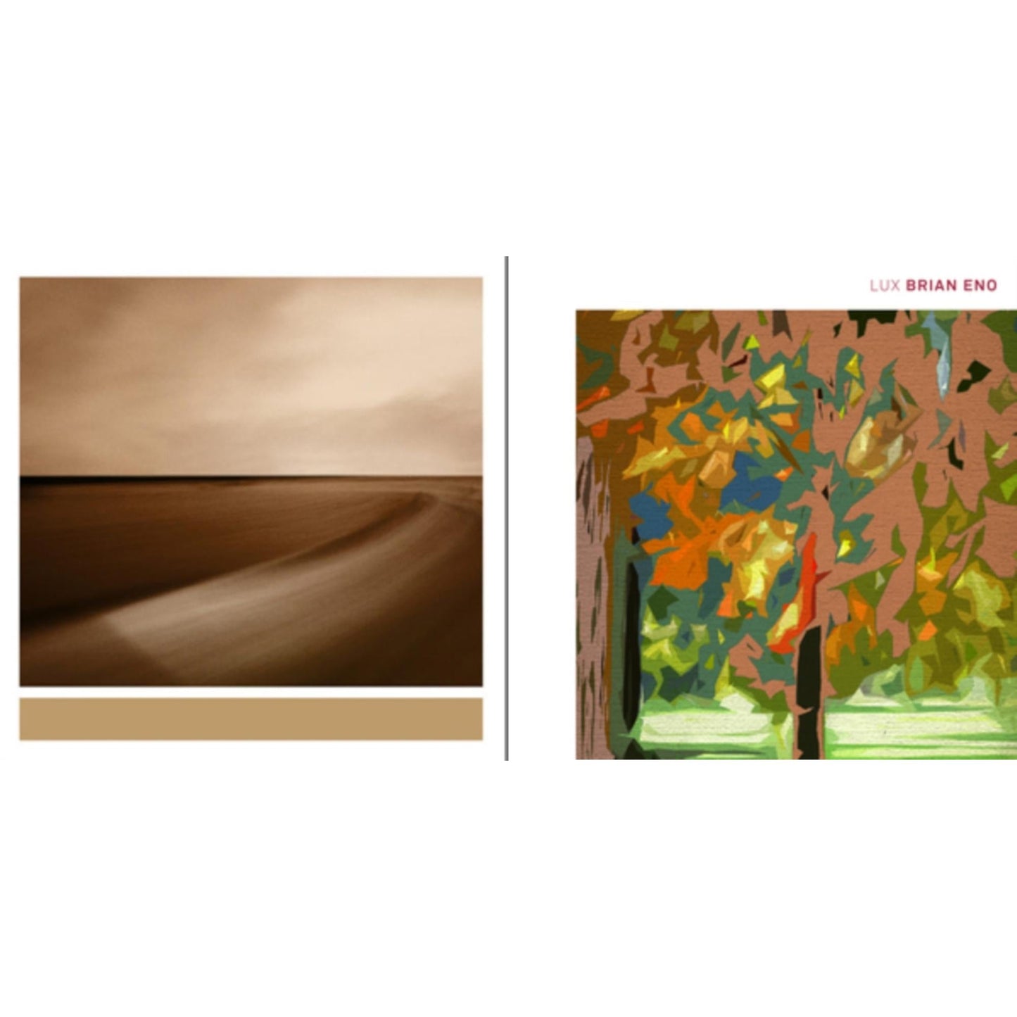 Brian Eno - Lux (2LP/Gatefold/Dl) & Small Craft On A Milk Sea (2LP/Dl Card)