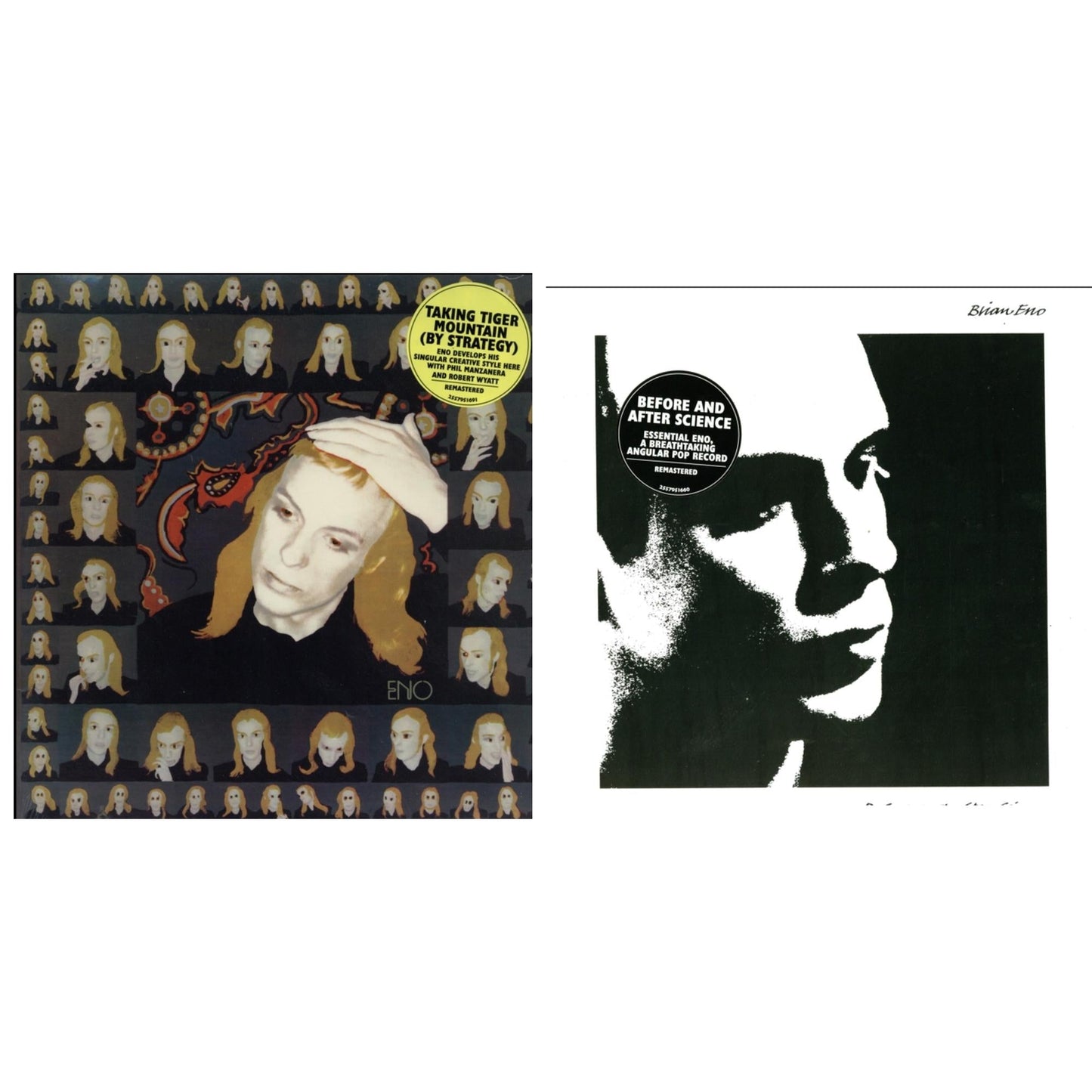 Brian Eno - Before And After Science (140G/2017 Master) & Taking Tiger Mountain (By Strategy) (140G/2017 Master) - LP Vinyl Bundle