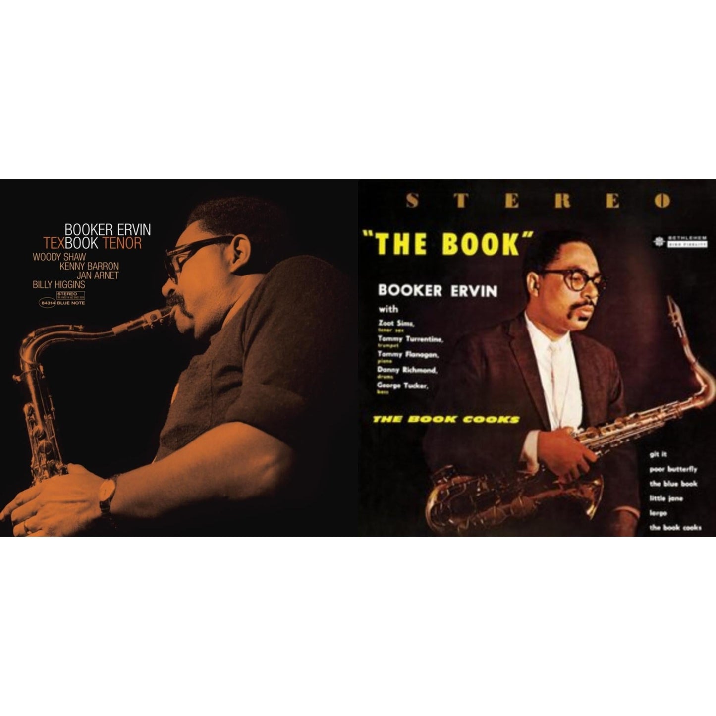 Booker Ervin - Book Cooks & Tex Book Tenor (Blue Note Tone Poet Series) - LP Vinyl Bundle