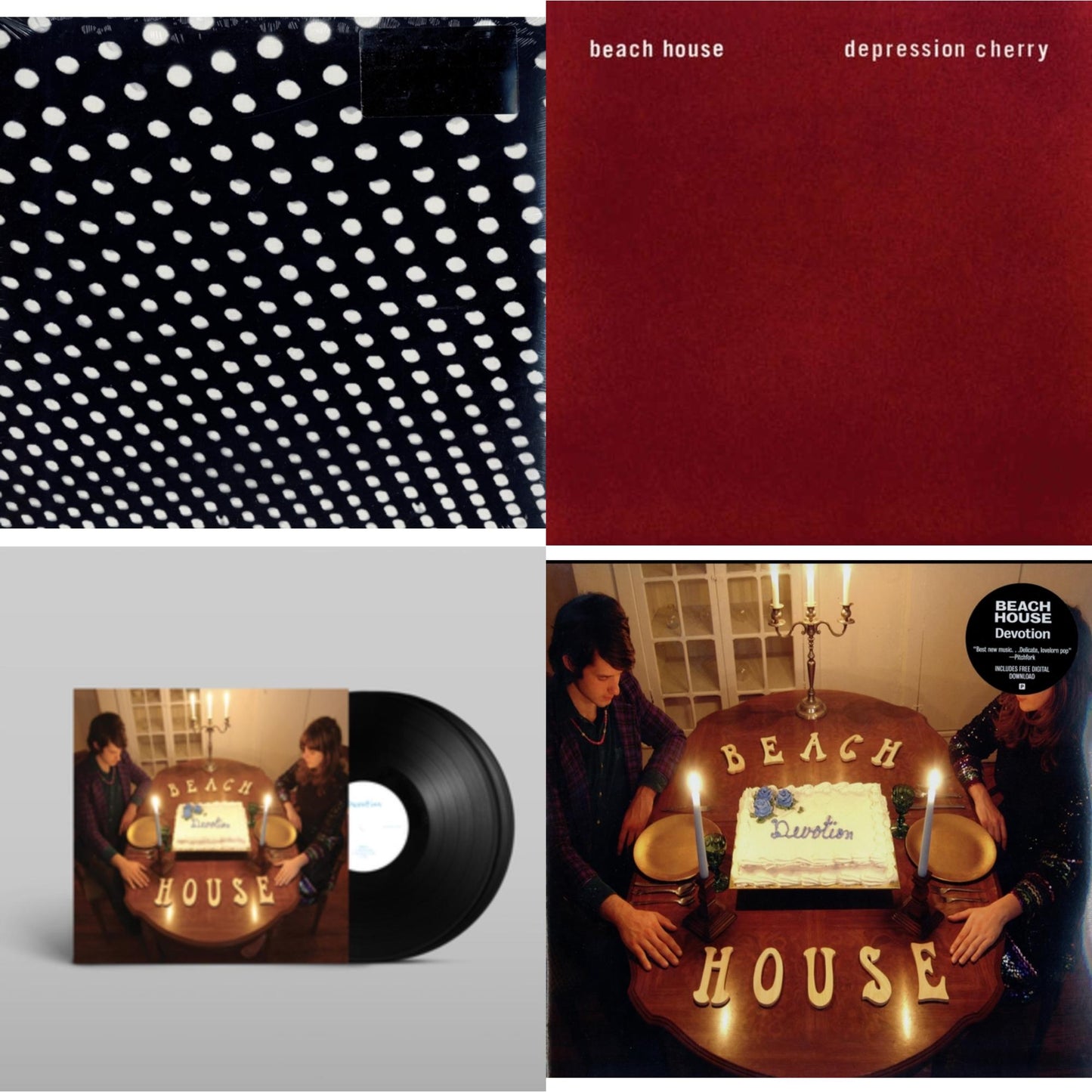 Beach House - Bloom & Depression Cherry (Dl Card) & Devotion (2LP) & Devotion
