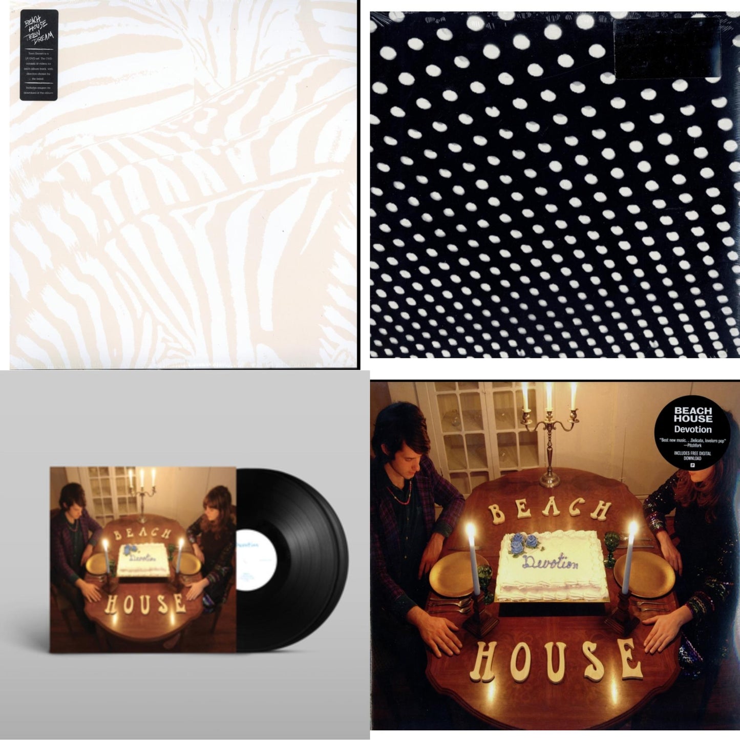 Beach House - Teen Dream & Bloom & Devotion (2LP) & Devotion