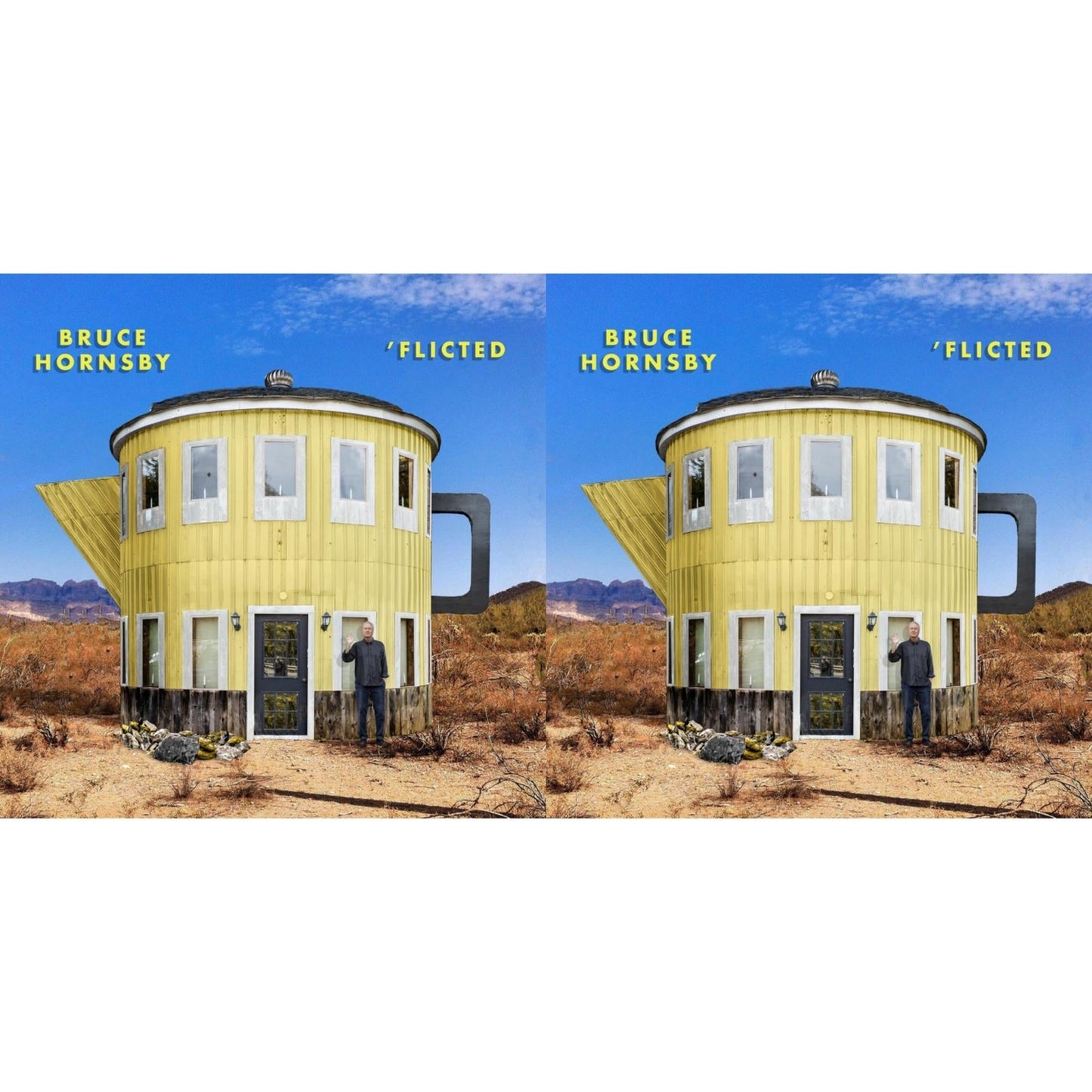 Bruce Hornsby - Flicted (Duckie Yellow LP Vinyl) (I) & 'Flicted