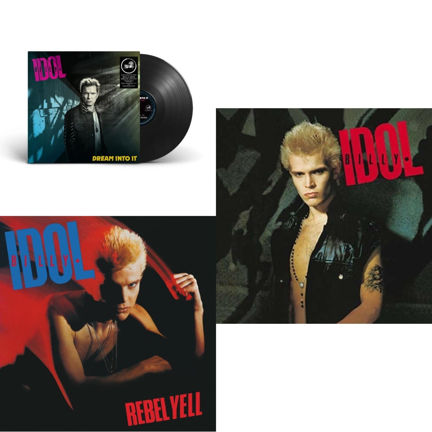 Billy Idol - Dream Into It & Rebel Yell (Expanded Edition) (Deluxe/2LP) & Billy Idol (Original Sequence)