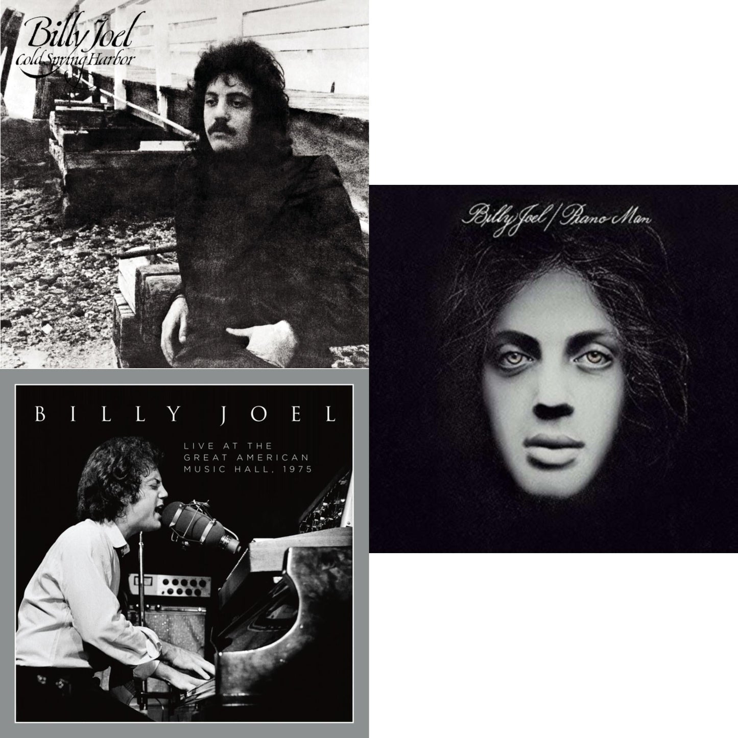 Billy Joel - Cold Spring Harbor & Live At The Great American Music Hall – 1975 (2LP) & Piano Man