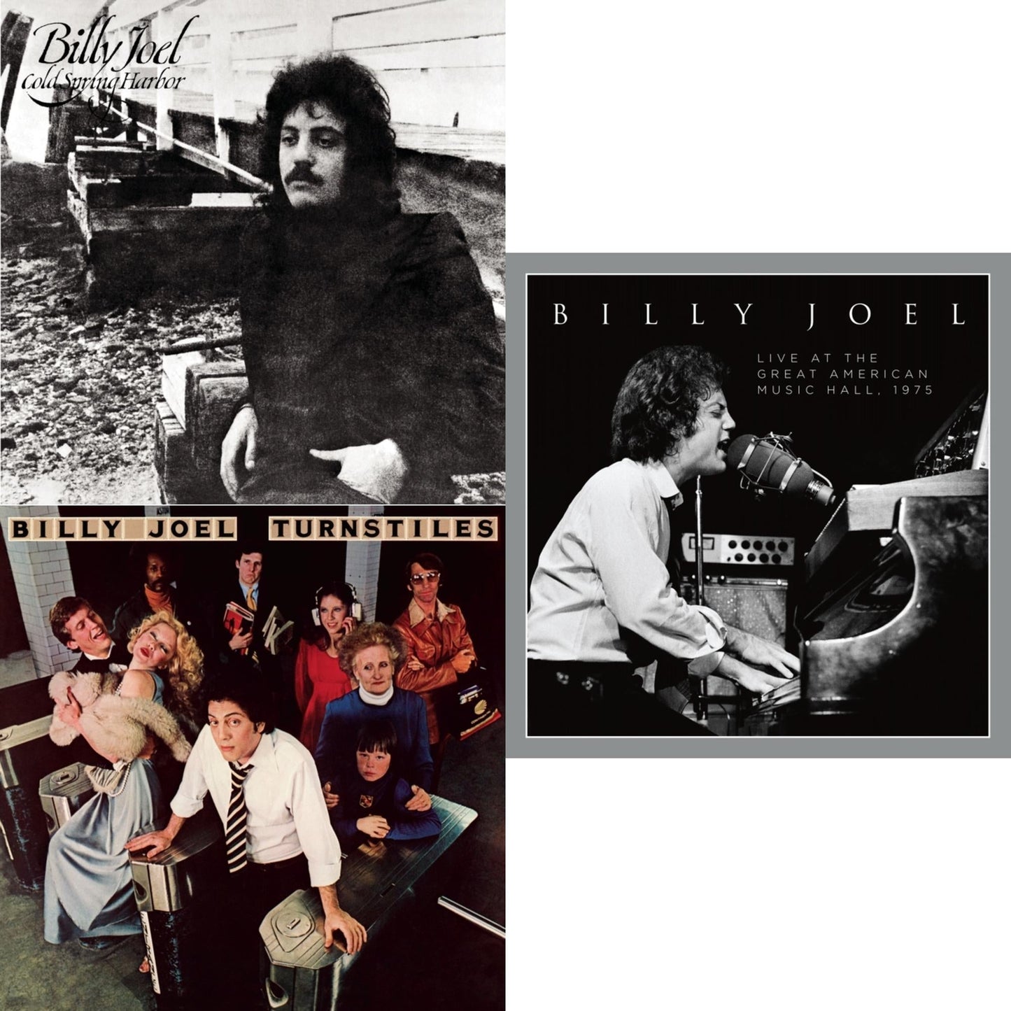Billy Joel - Cold Spring Harbor & Turnstiles & Live At The Great American Music Hall – 1975 (2LP)
