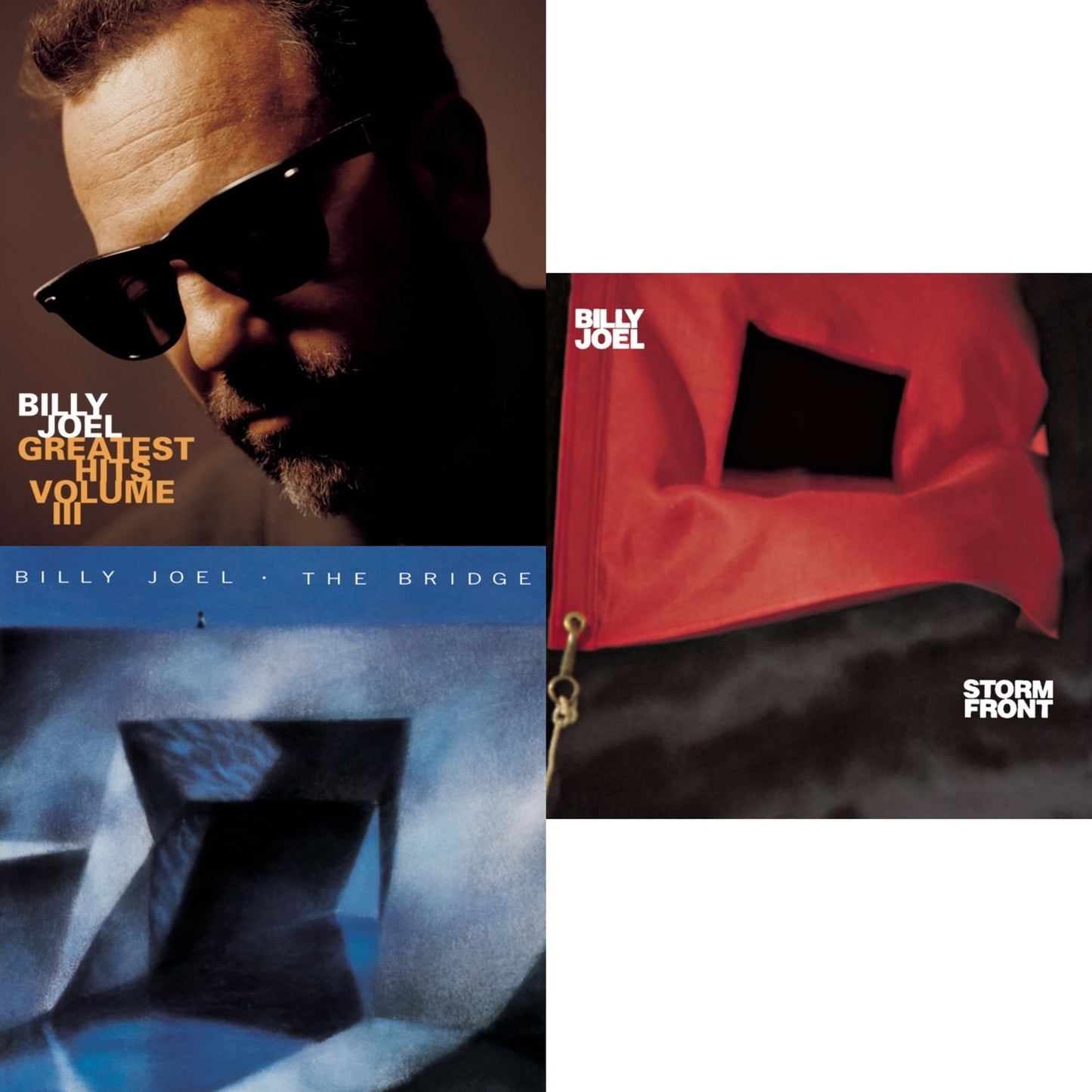 Billy Joel - Stormfront & Bridge & Greatest Hits Vol.3 - CD Bundle