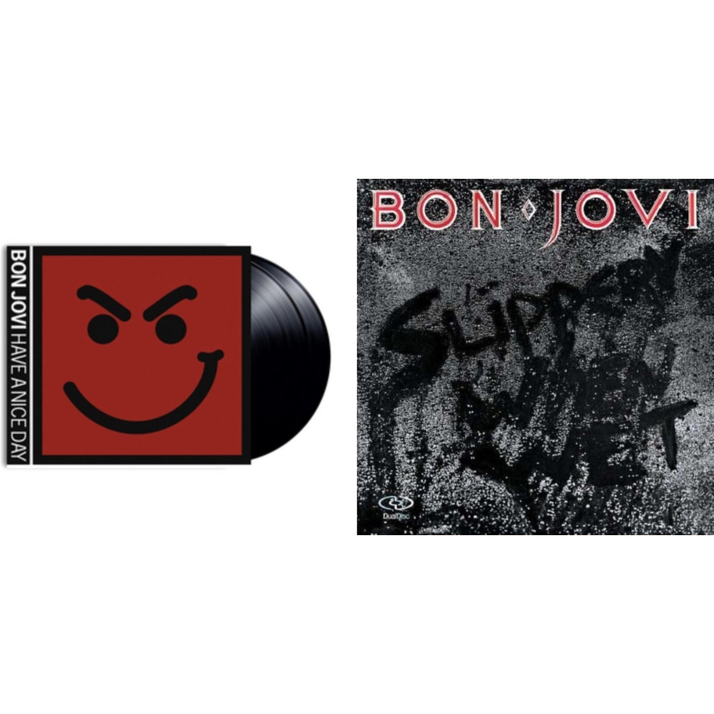 Bon Jovi - Have A Niceday (180G) & Slippery When Wet (180G) - LP Vinyl Bundle
