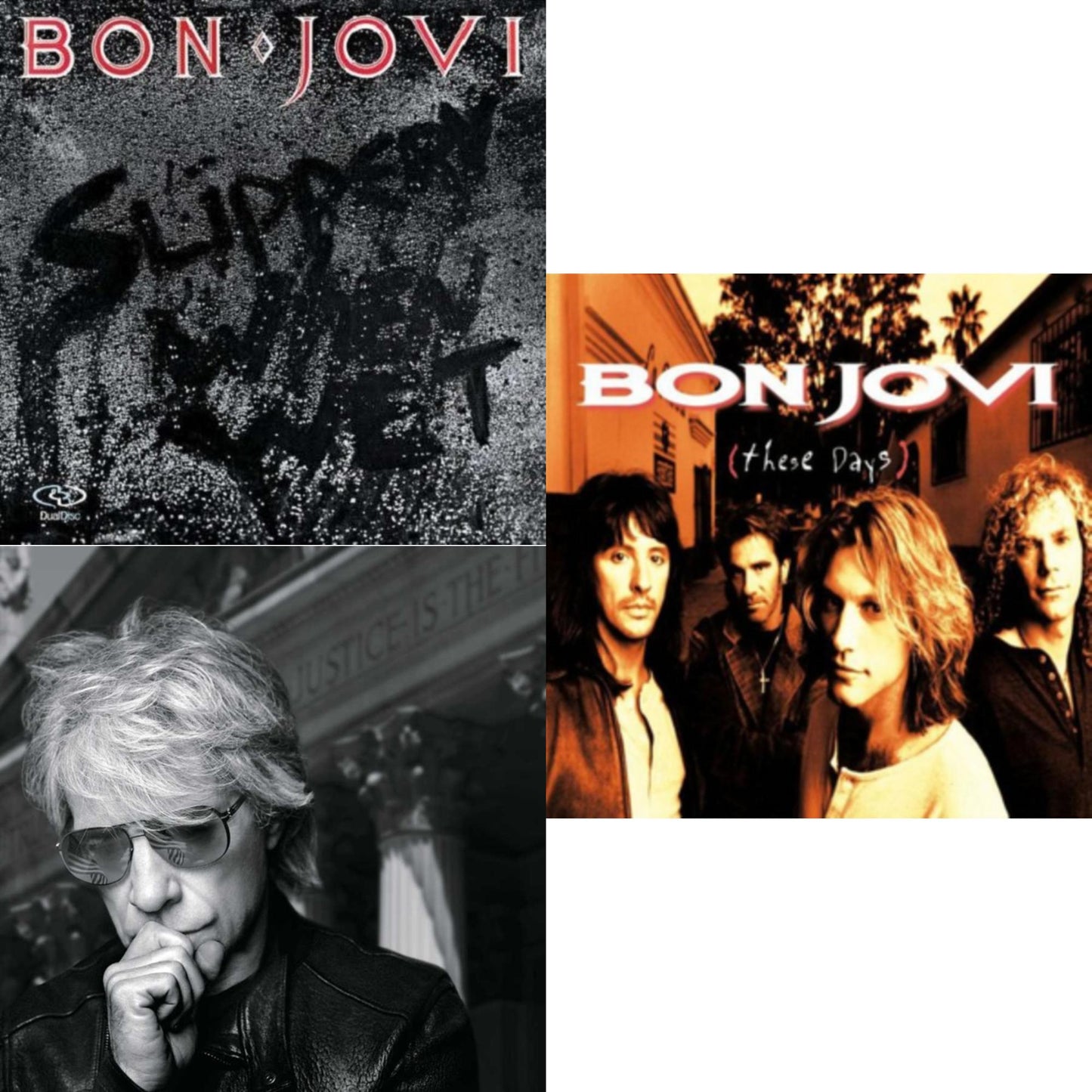 Bon Jovi - 2020 (2LP/Gold Vinyl) & Slippery When Wet (180G) & These Days (180G)
