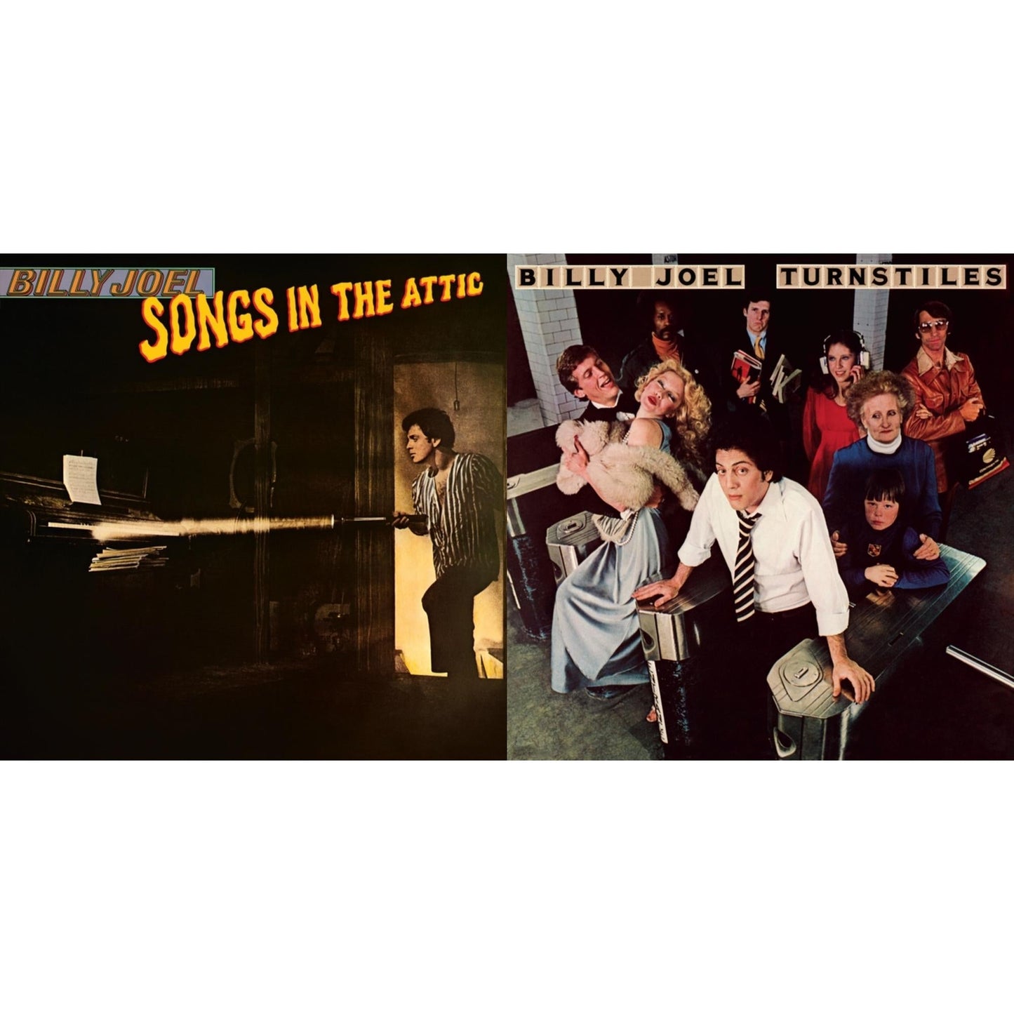 Billy Joel - Turnstiles & Songs In The Attic - LP Vinyl Bundle