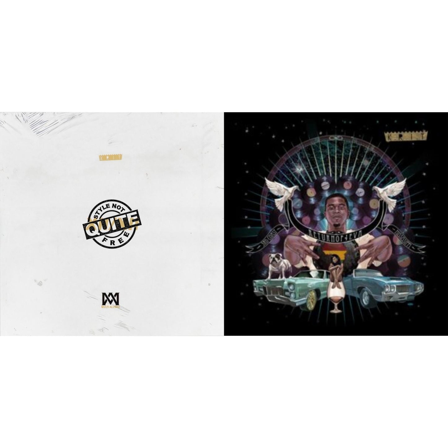 Big K.R.I.T. - A Style Not Quite Free (Limited/2LP) & Return Of 4Eva (Limited/2LP)