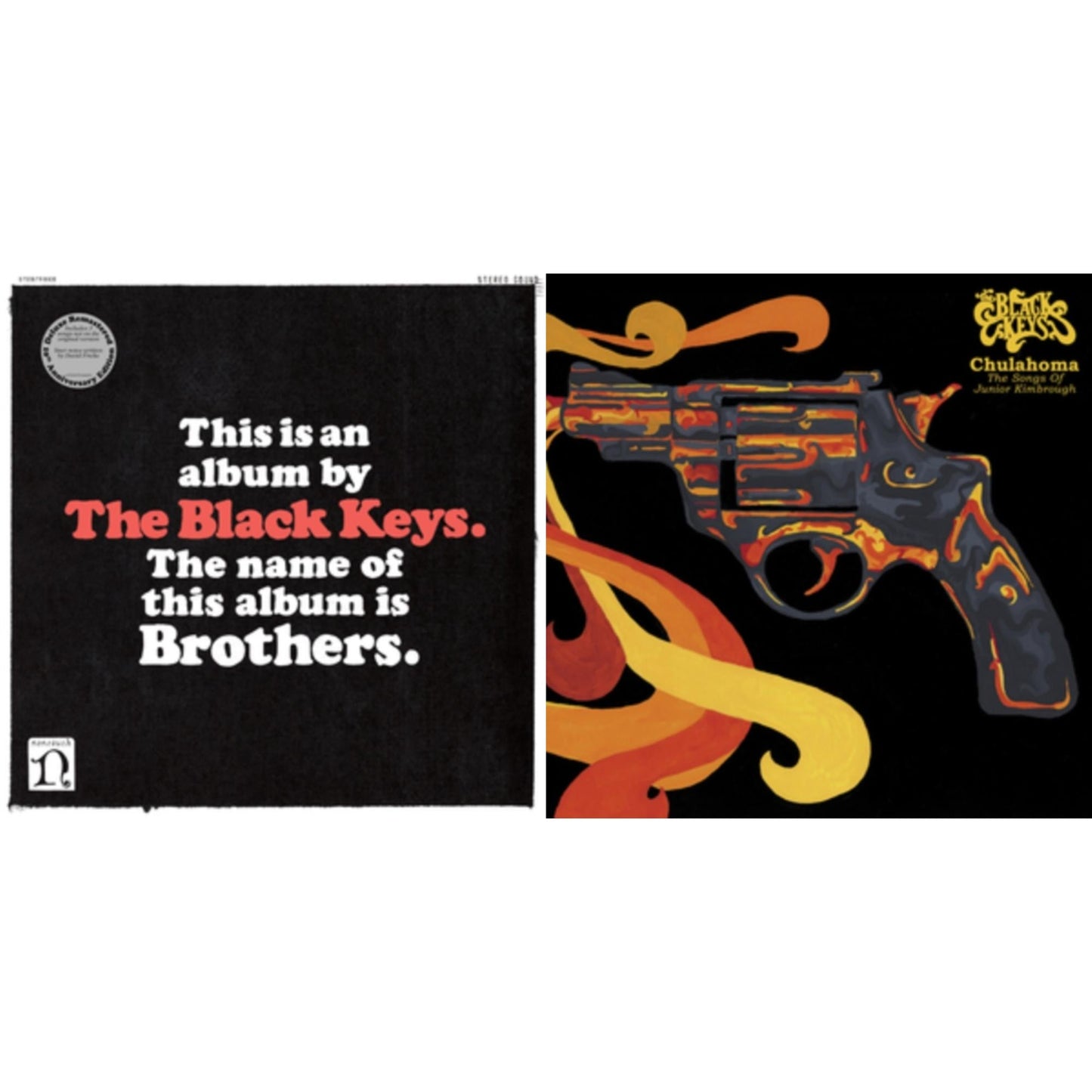 Black Keys - Brothers (Deluxe Remastered Anniversary Edition) & Chulahoma - LP Vinyl Bundle