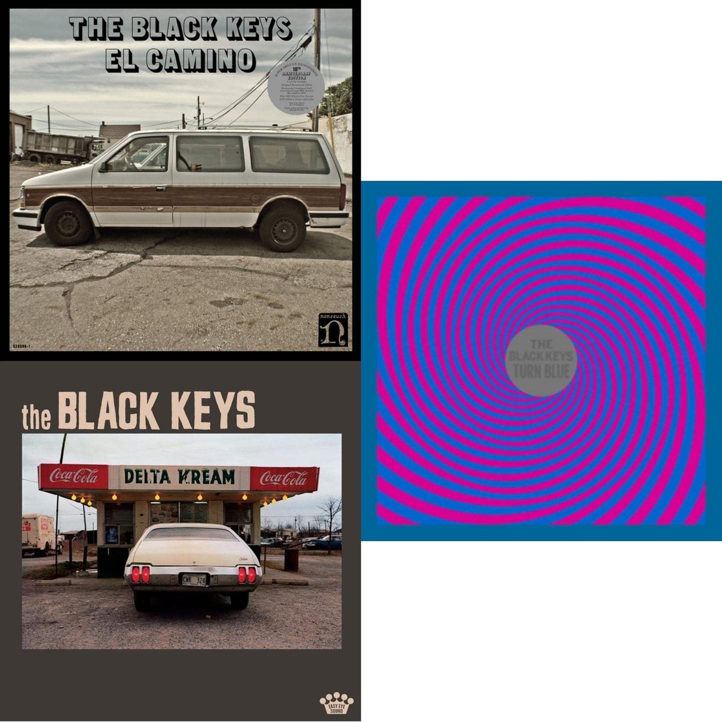 Black Keys - El Camino (10Th Anniversary Deluxe Edition/3LP) & Delta Kream & Turn Blue