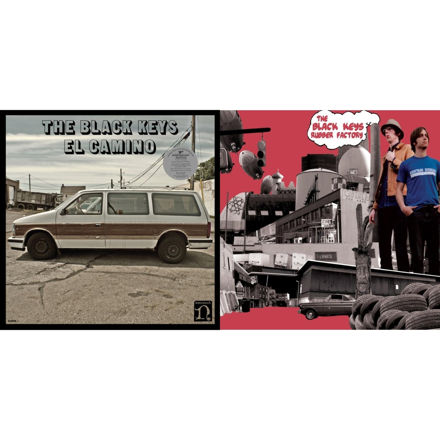 Black Keys - Rubber Factory & El Camino (10Th Anniversary Deluxe Edition/3LP)