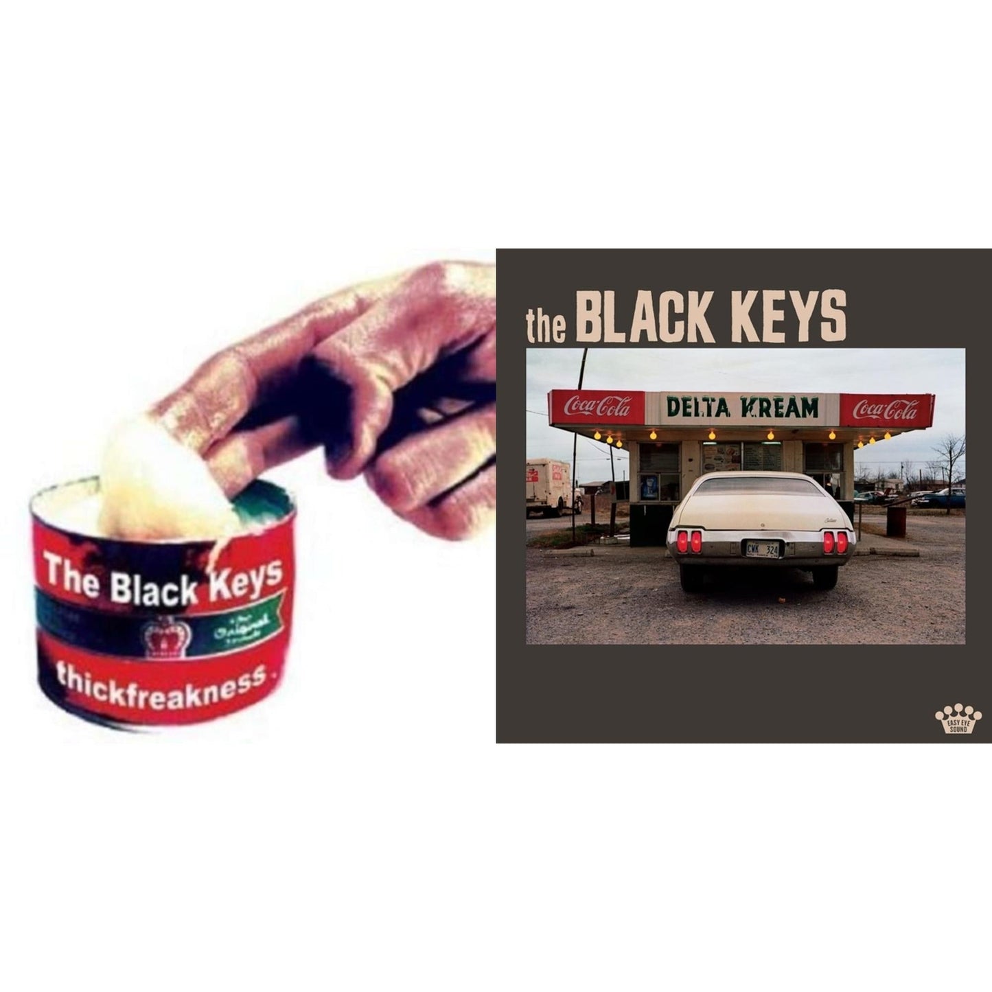 Black Keys - Thickfreakness & Delta Kream - LP Vinyl Bundle