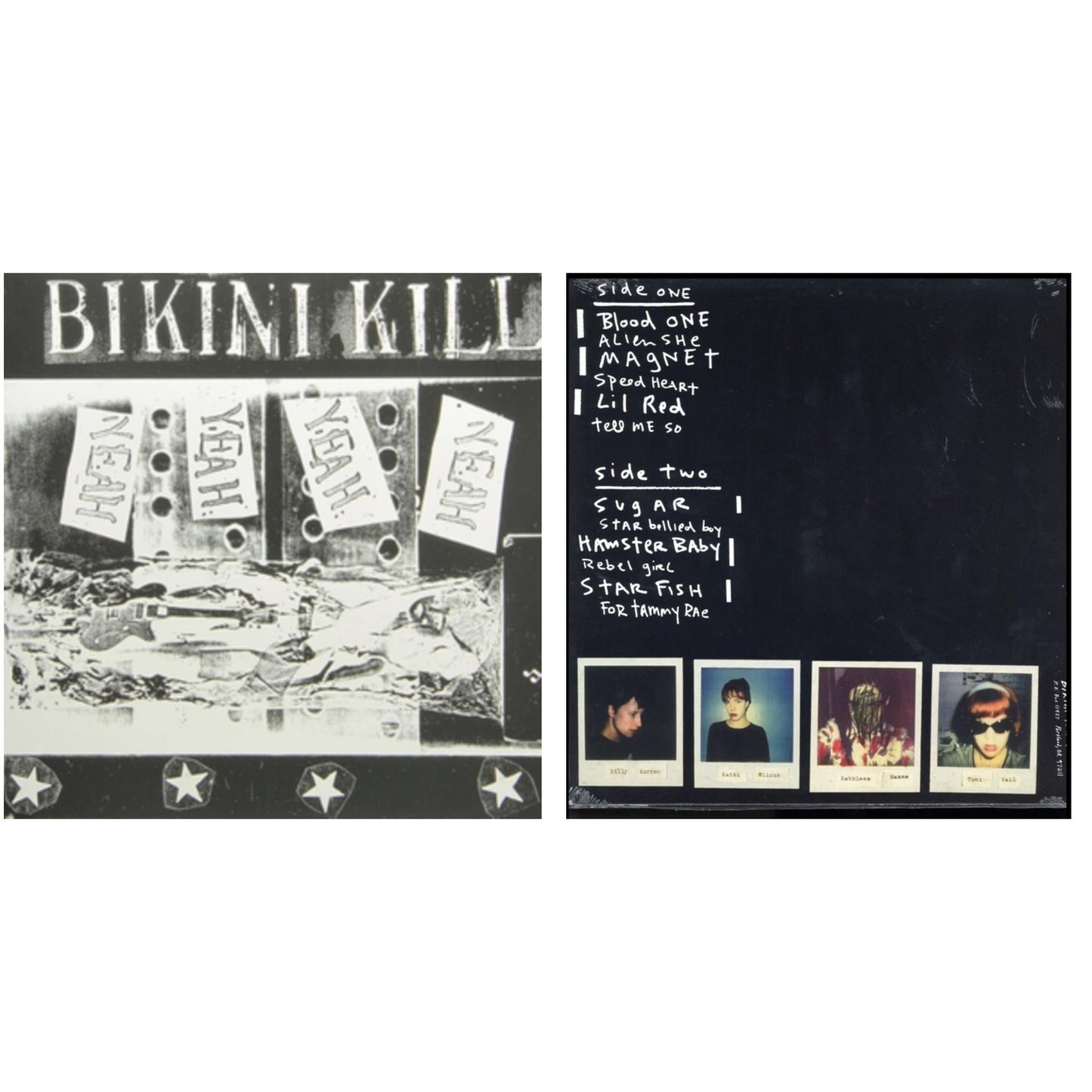 Bikini Kill - Yeah Yeah Yeah Yeah Ep & Pussy Whipped (Dl Code) - LP Vinyl Bundle