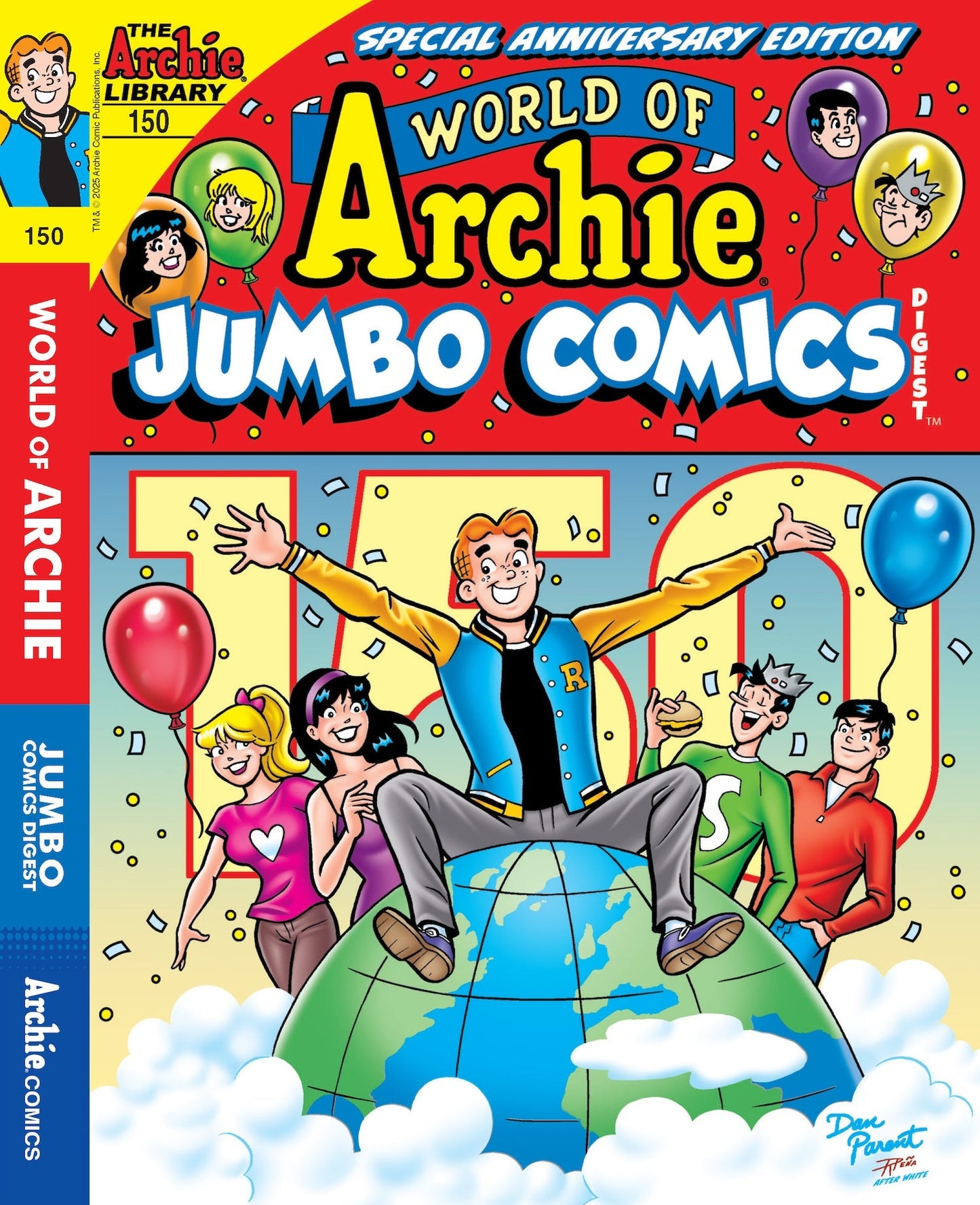Archie - Jughead 25.05.09: World of Archie Jumbo Comics, The Archie Library #150, Special Anniversary Edition, Tara Swift Headlines Pop Tate’s Party, But It May Be Kardak The Mystic’s Illusion!