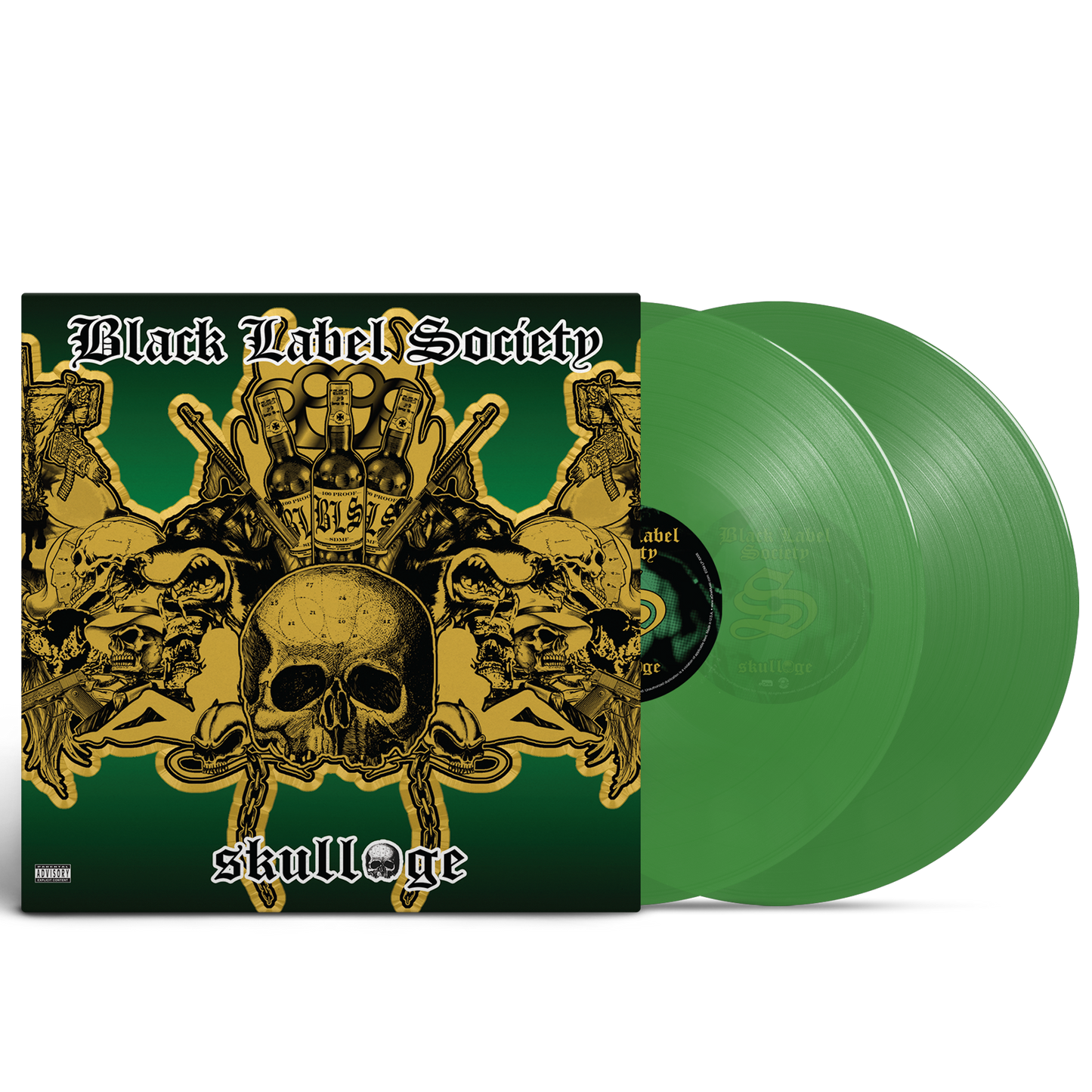 Black Label Society - Skullage Green Vinyl Record Vinyl Record