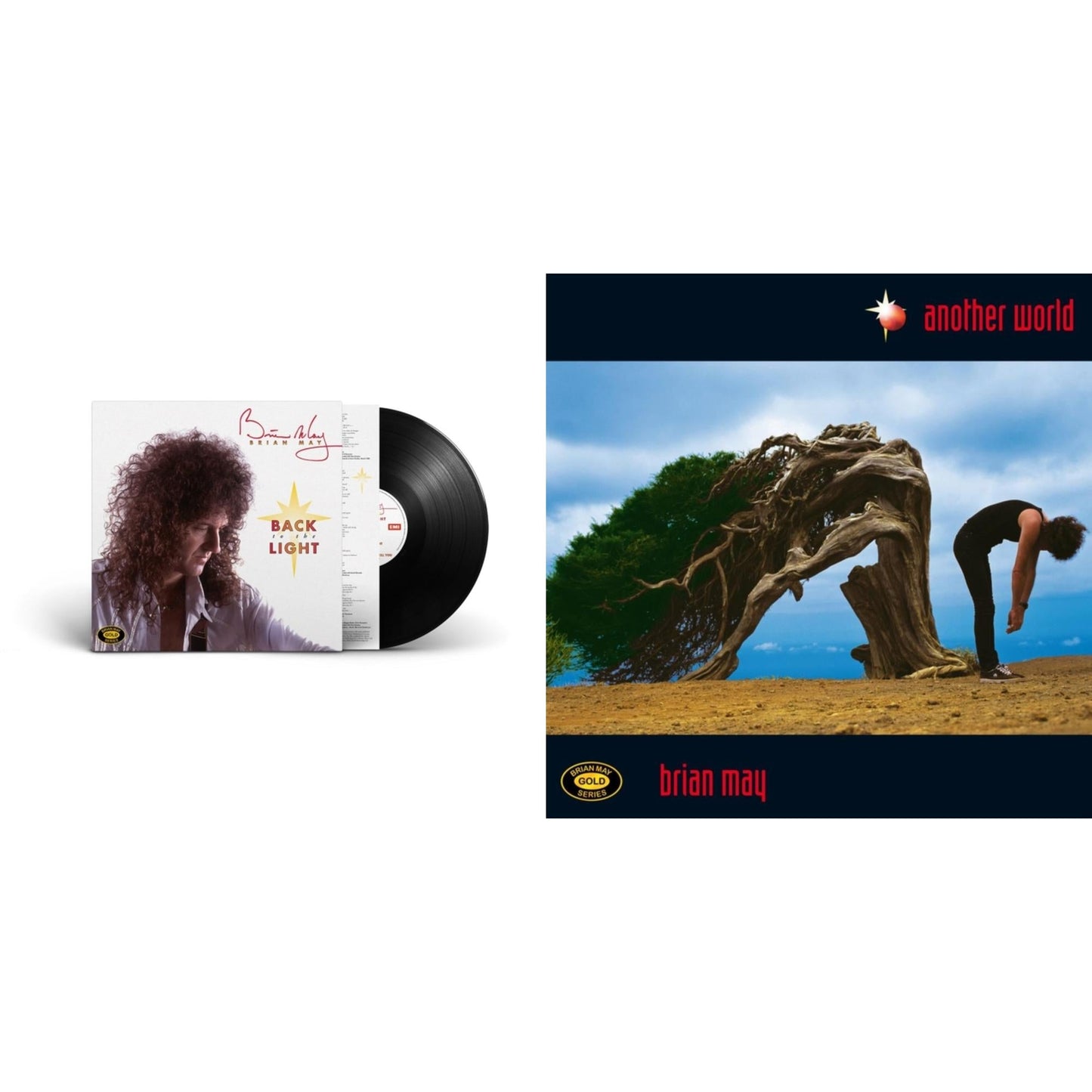 Brian May - Back To The Light & Another World - LP Vinyl Bundle