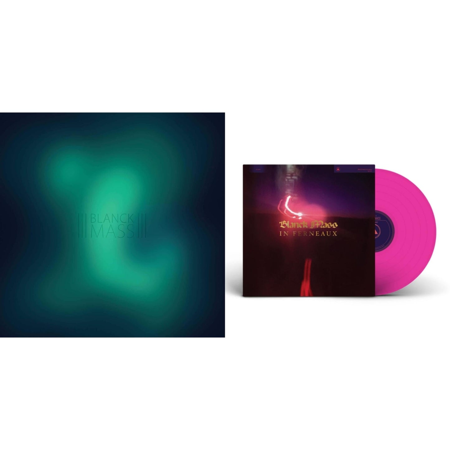 Blanck Mass - Blanck Mass (Clear Vinyl/2LP) & In Ferneaux (Magenta LP Vinyl) (I)