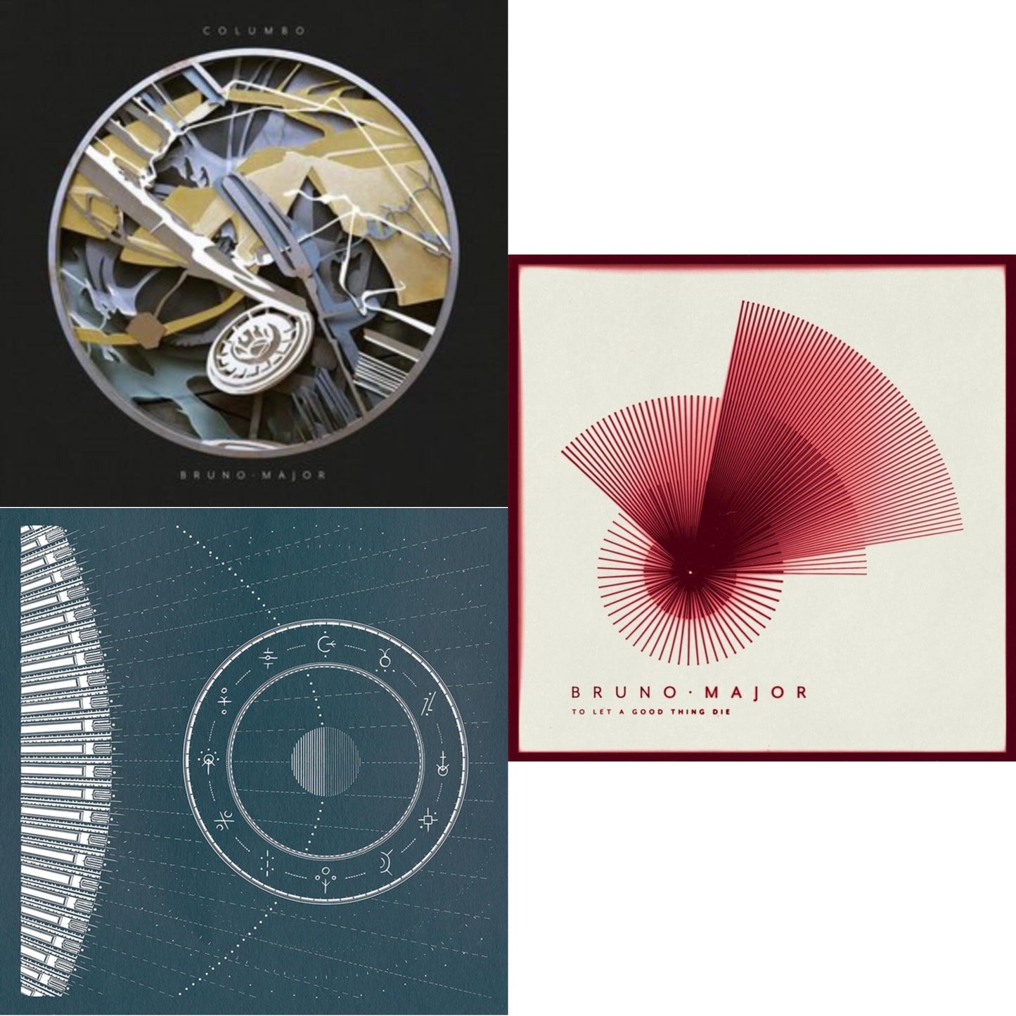 Bruno Major - Columbo & Song For Every Moon & To Let A Good Thing Die - LP Vinyl Bundle