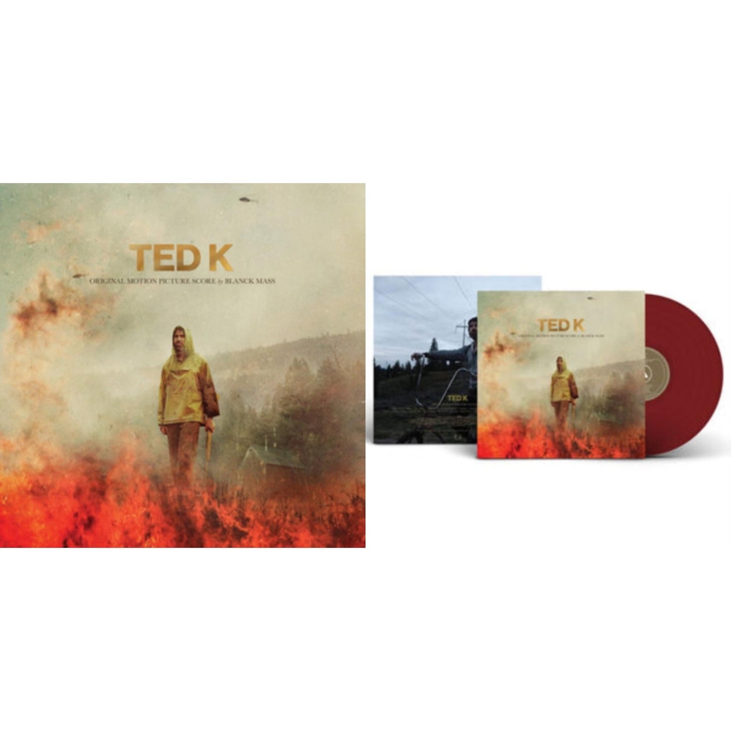 Blanck Mass - Ted K: Original Score & Ted K Original Score (Opaque Red LP Vinyl)