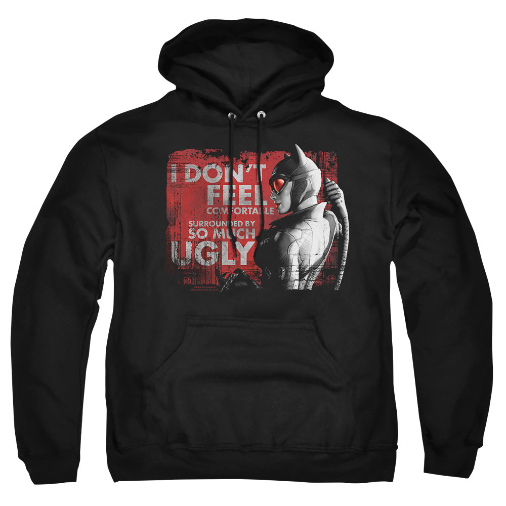 Arkham City So Much Ugly Mens Hoodie Black Officially Licensed