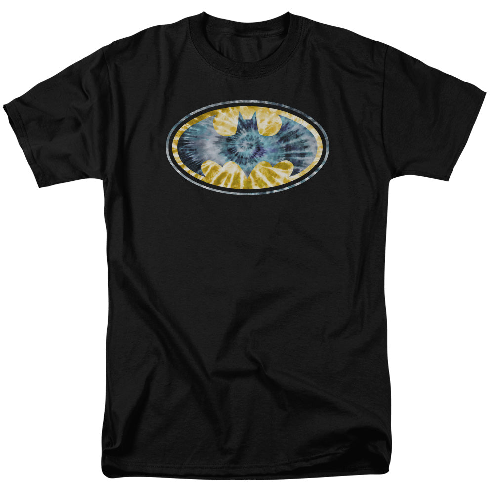 Batman Tie Dye 3 Mens T Shirt Black