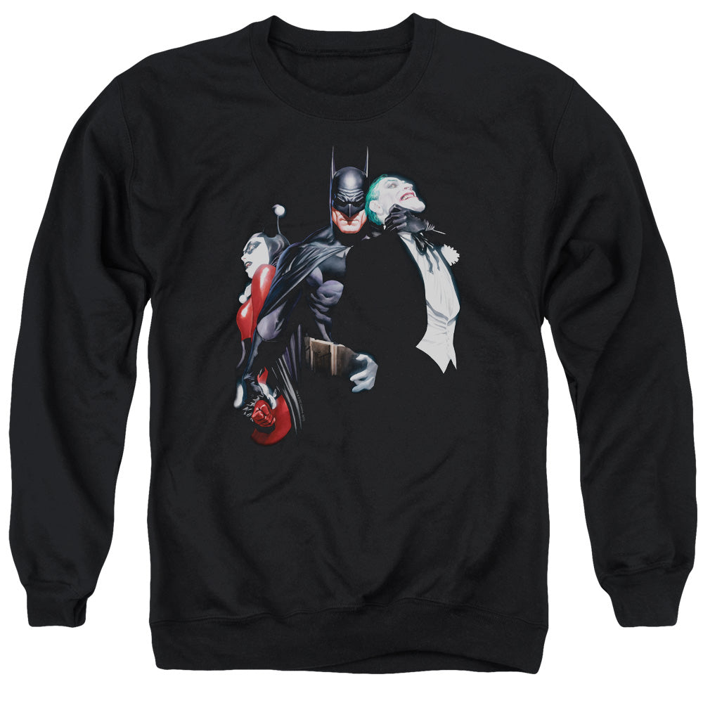 Batman Joker Harley Choke
Mens Crewneck Sweatshirt Black