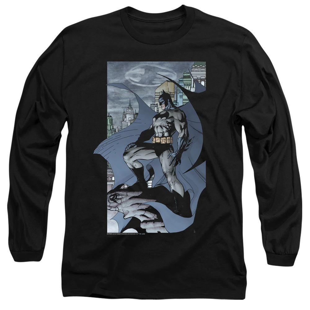 Batman This Is My City Mens Long Sleeve Shirt Black Officially Licensed