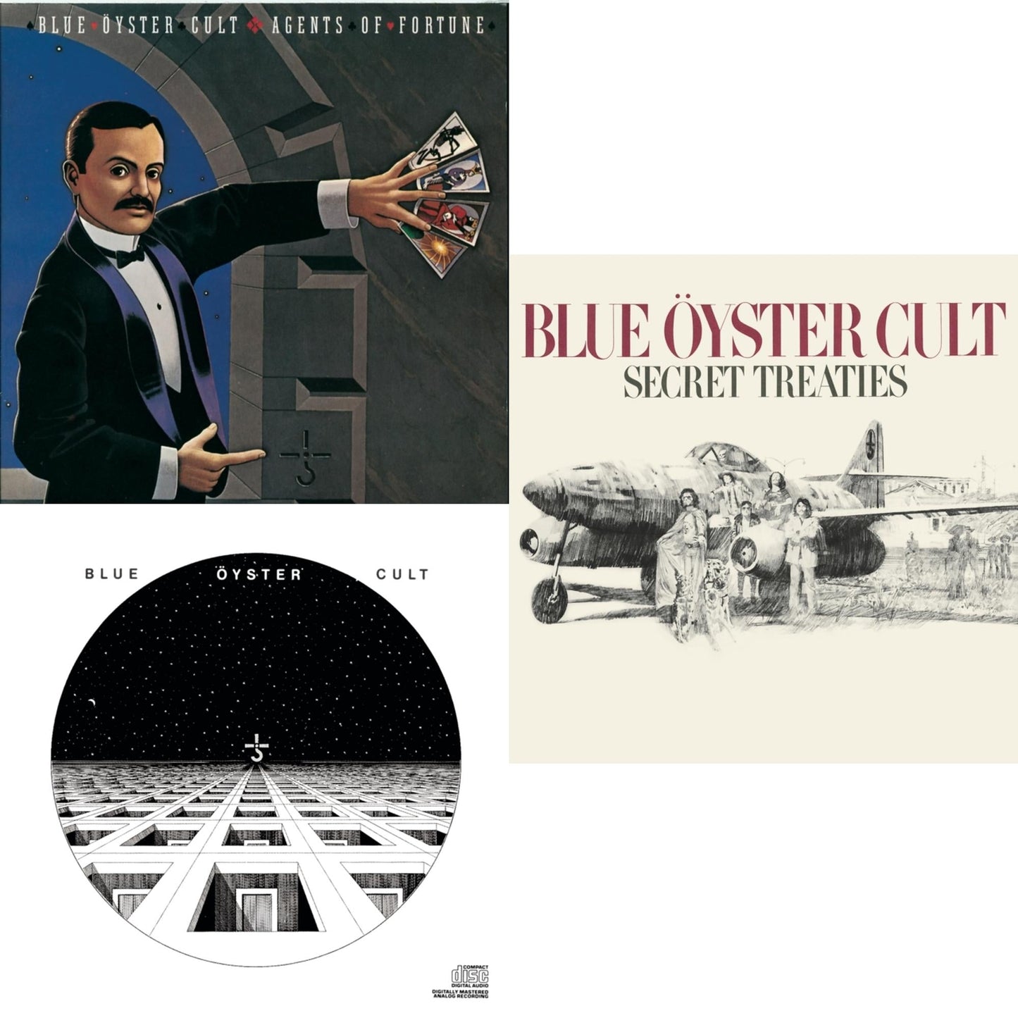 Blue Oyster Cult - Blue Oyster Cult & Secret Treaties & Agents Of Fortune - CD Bundle