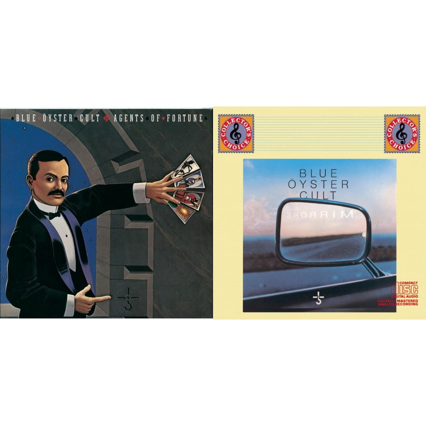 Blue Oyster Cult - Mirrors & Agents Of Fortune - CD Bundle