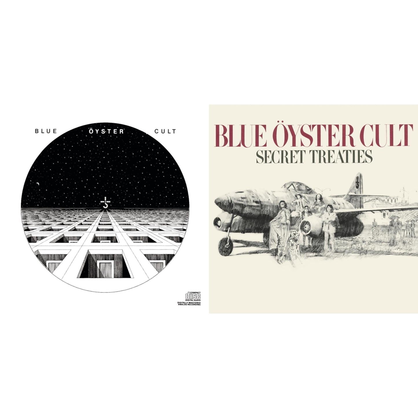 Blue Oyster Cult - Blue Oyster Cult & Secret Treaties - CD Bundle