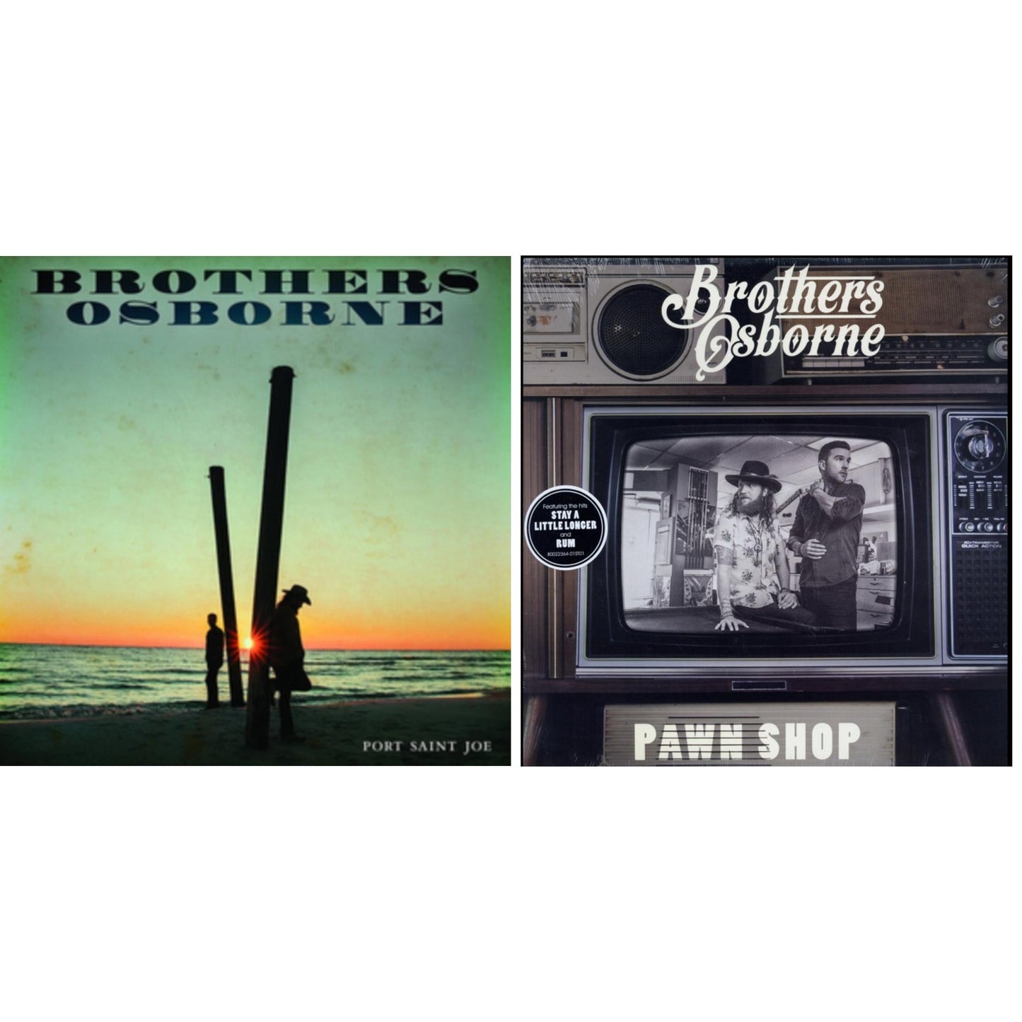 Brothers Osborne - Pawn Shop & Port Saint Joe (LP)