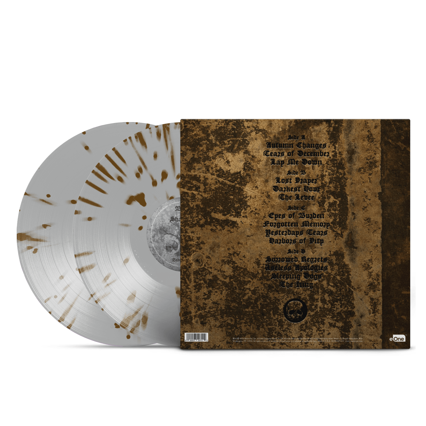 Zakk Wylde - Book Of Shadows II Silver w/Brown Splatter Vinyl Record
