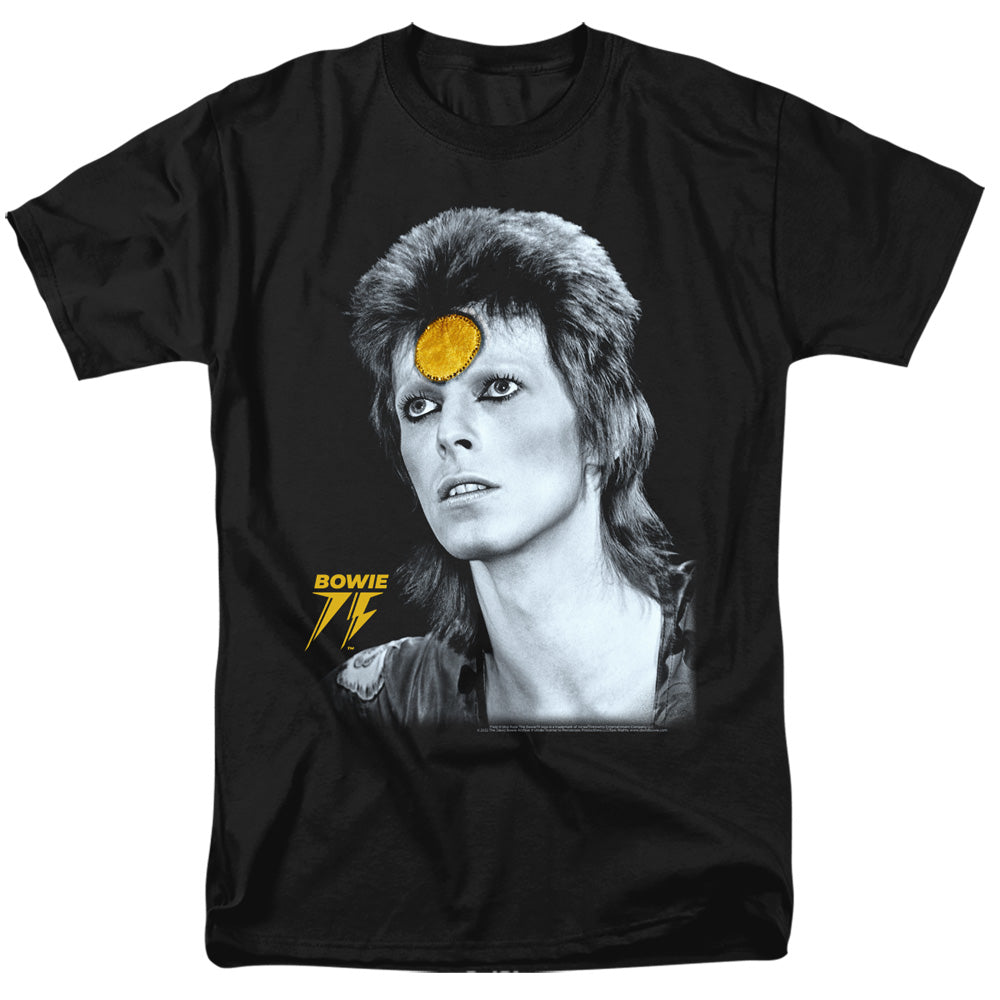 David Bowie Golden Bowie Mens T Shirt Black