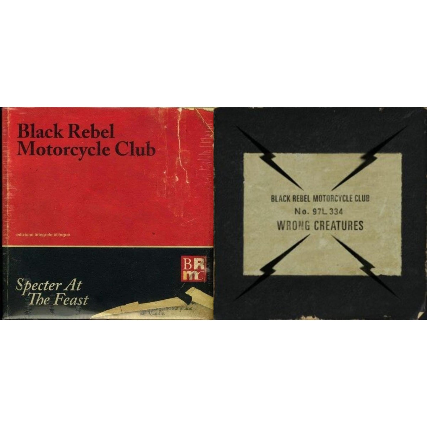 Black Rebel Motorcycle Club - Specter At The Feast & Wrong Creatures - LP Vinyl Bundle