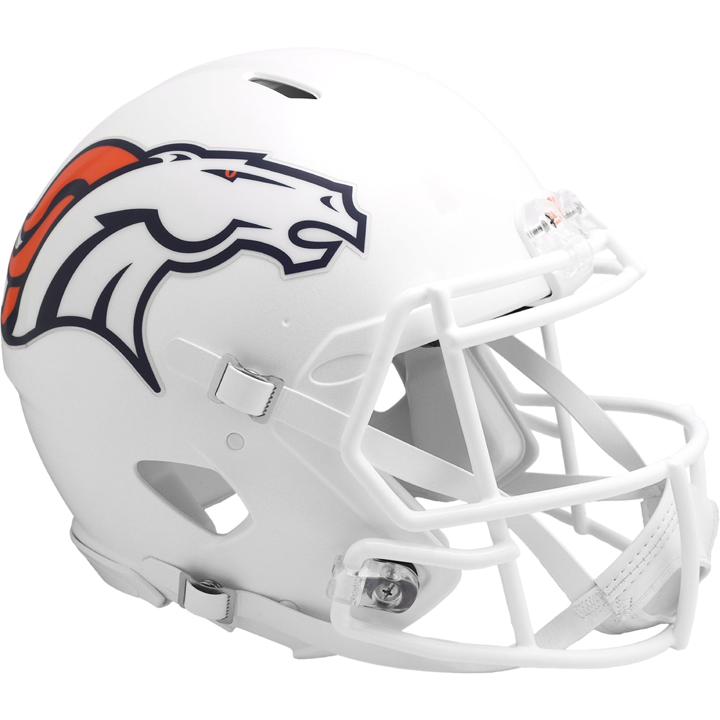 DENVER BRONCOS Riddell 2024 On-Field Alternate Speed Authentic F/S Football Helmet