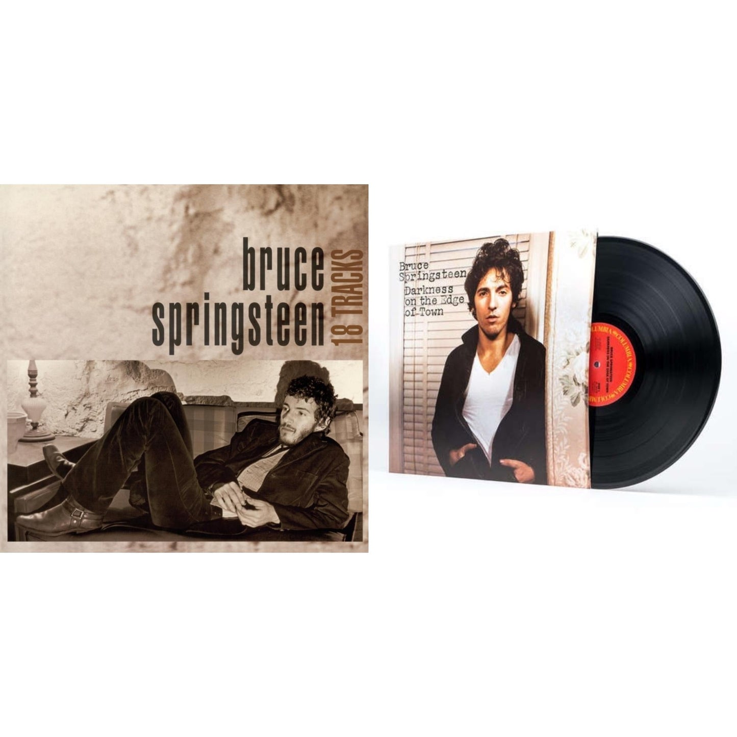 Bruce Springsteen - 18 Tracks & Darkness On The Edge Of Town (180G) - LP Vinyl Bundle