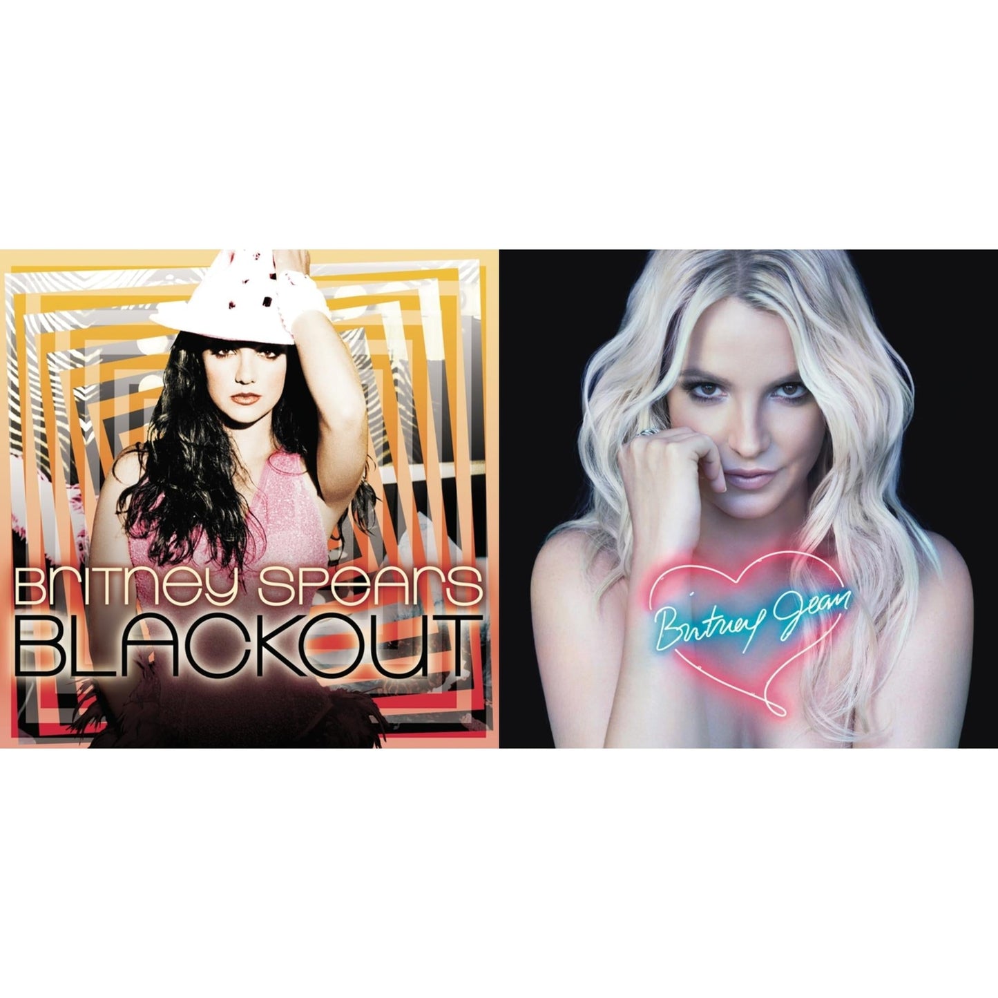 Britney Spears - Blackout & Britney Jean - LP Vinyl Bundle