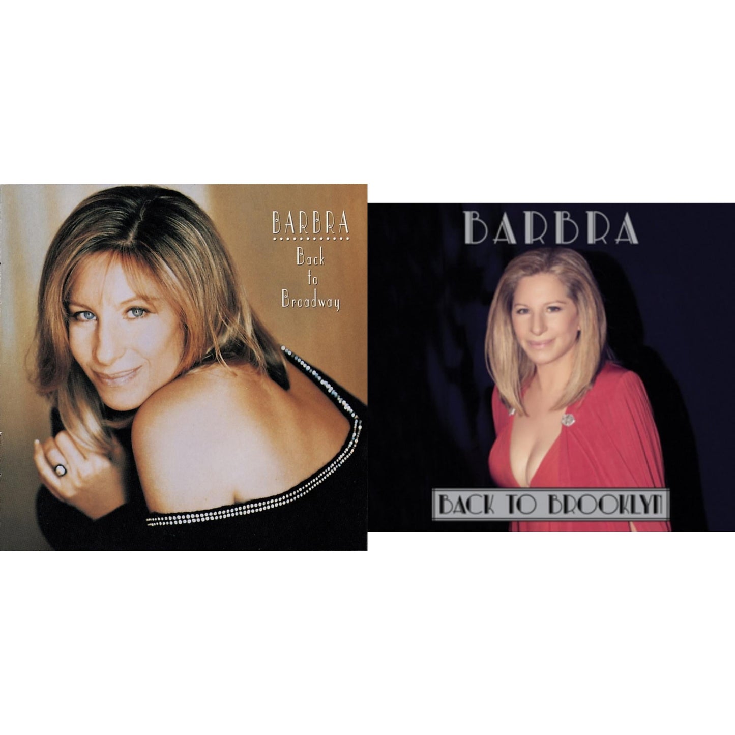Barbra Streisand - Back To Broadway & Back To Brooklyn - CD Bundle