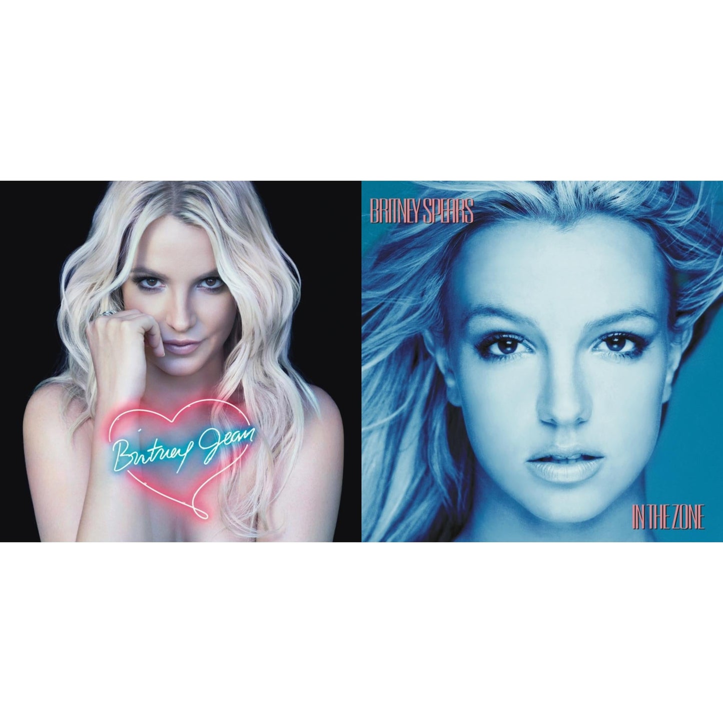 Britney Spears - In The Zone & Britney Jean - LP Vinyl Bundle