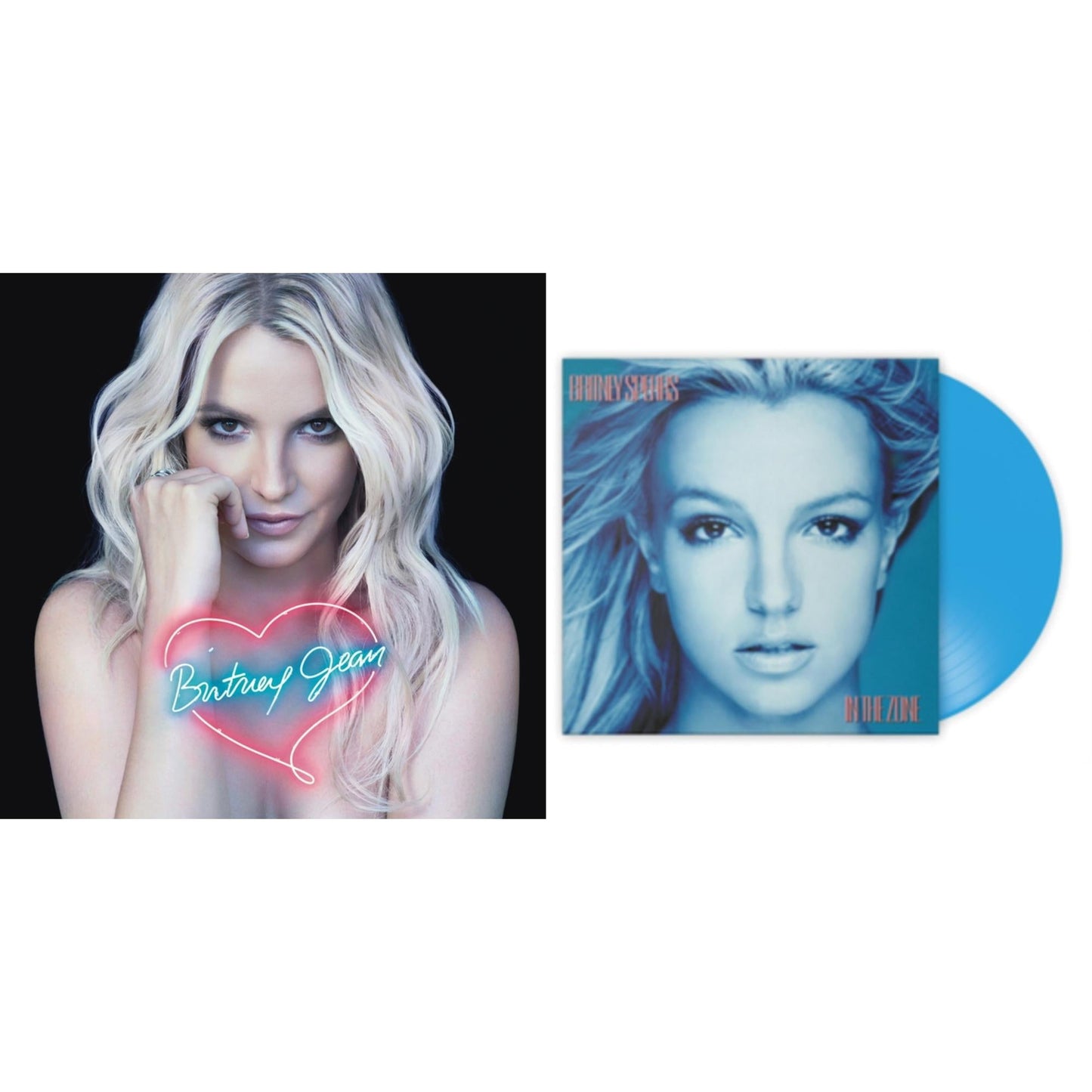 Britney Spears - Britney Jean & In The Zone (Blue LP Vinyl/Import)